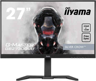Iiyama GB2730QSU-B5 Gaming-LED-Monitor (68,5 cm/27 ", 2560 x 1440 px, WQHD, 1 ms Reaktionszeit, 75 Hz, TN LED)