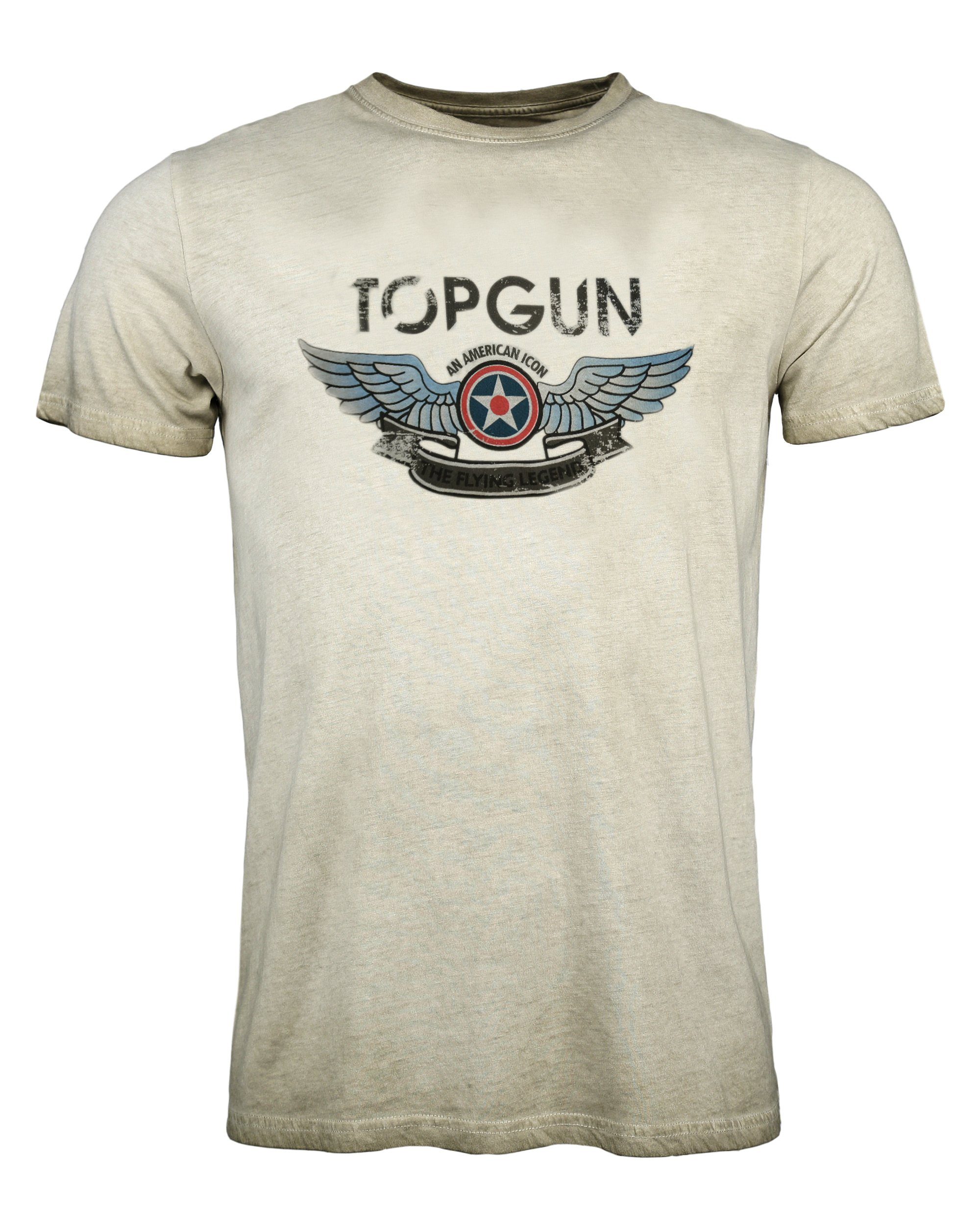 olive GUN Construction T-Shirt TOP TG20191039