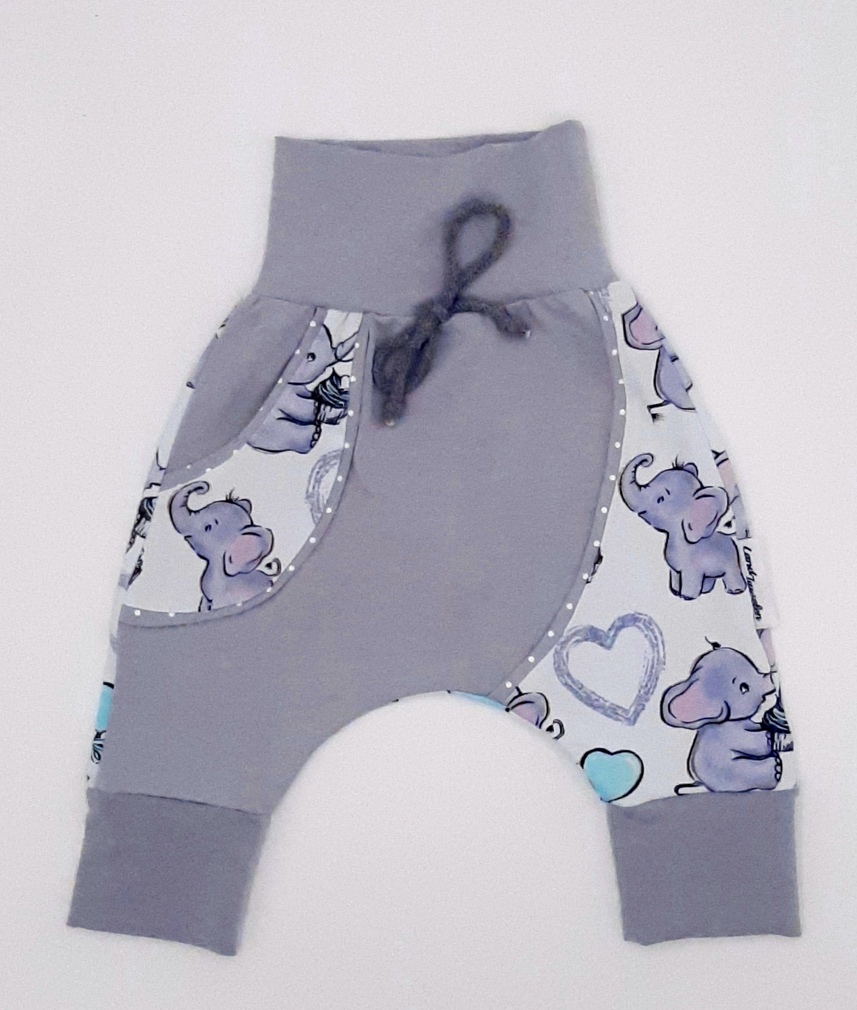 Land-Juwelen Pumphose ELEFANT WEISS GRAU Pumphose