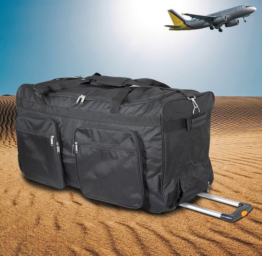 Trendyshop365 Reisetasche Trolleytasche XL 115 Liter günstig online kaufen