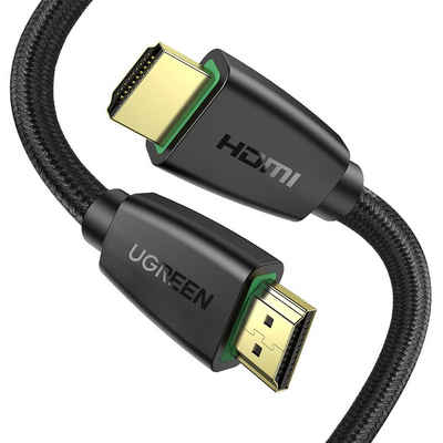 UGREEN Ugreen HDMI 2.0 4K UHD Kabel schwarz HDMI-Kabel, (500 cm)