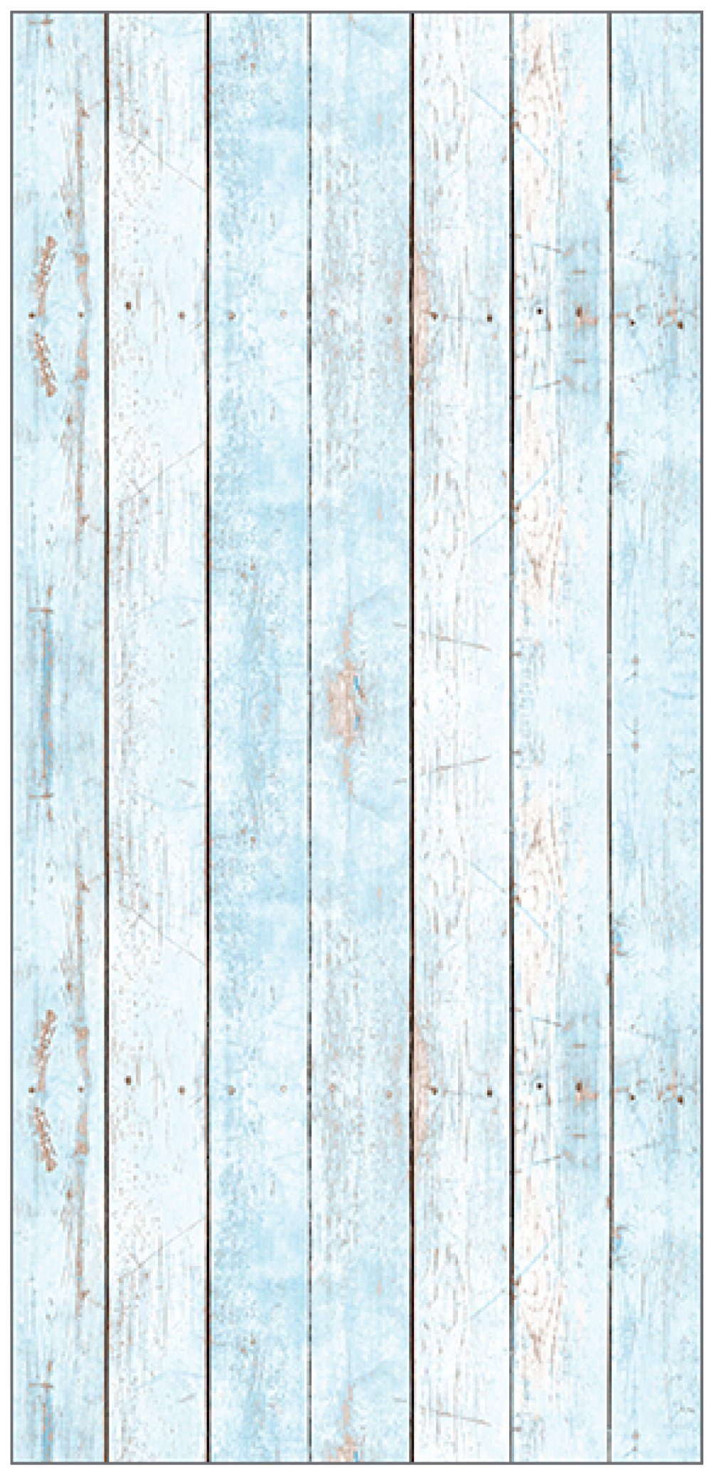 Wood cm Light 100 210 MySpotti Spritzschutz fresh Blue, x