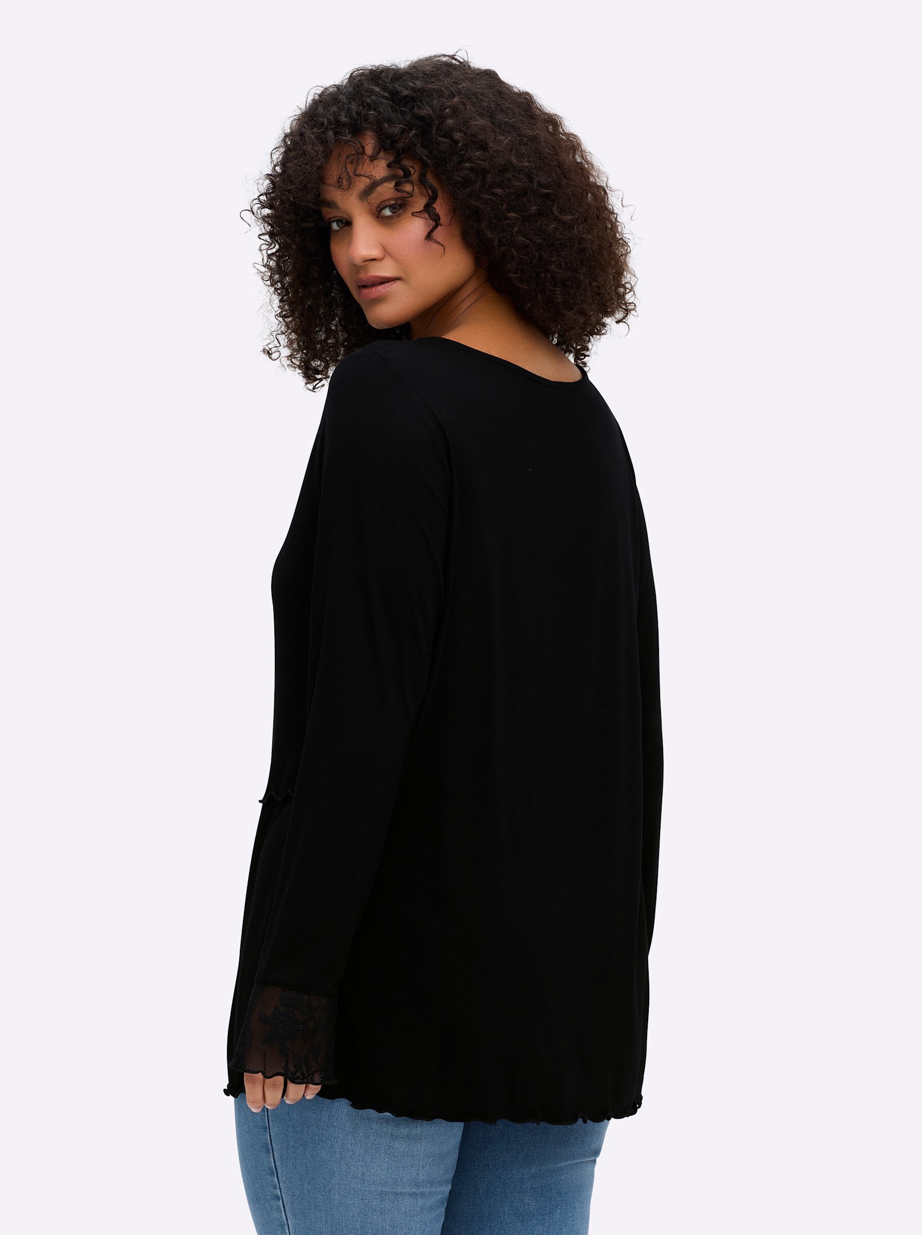 sheego by Joe Browns Sweater Langarmshirt . günstig online kaufen