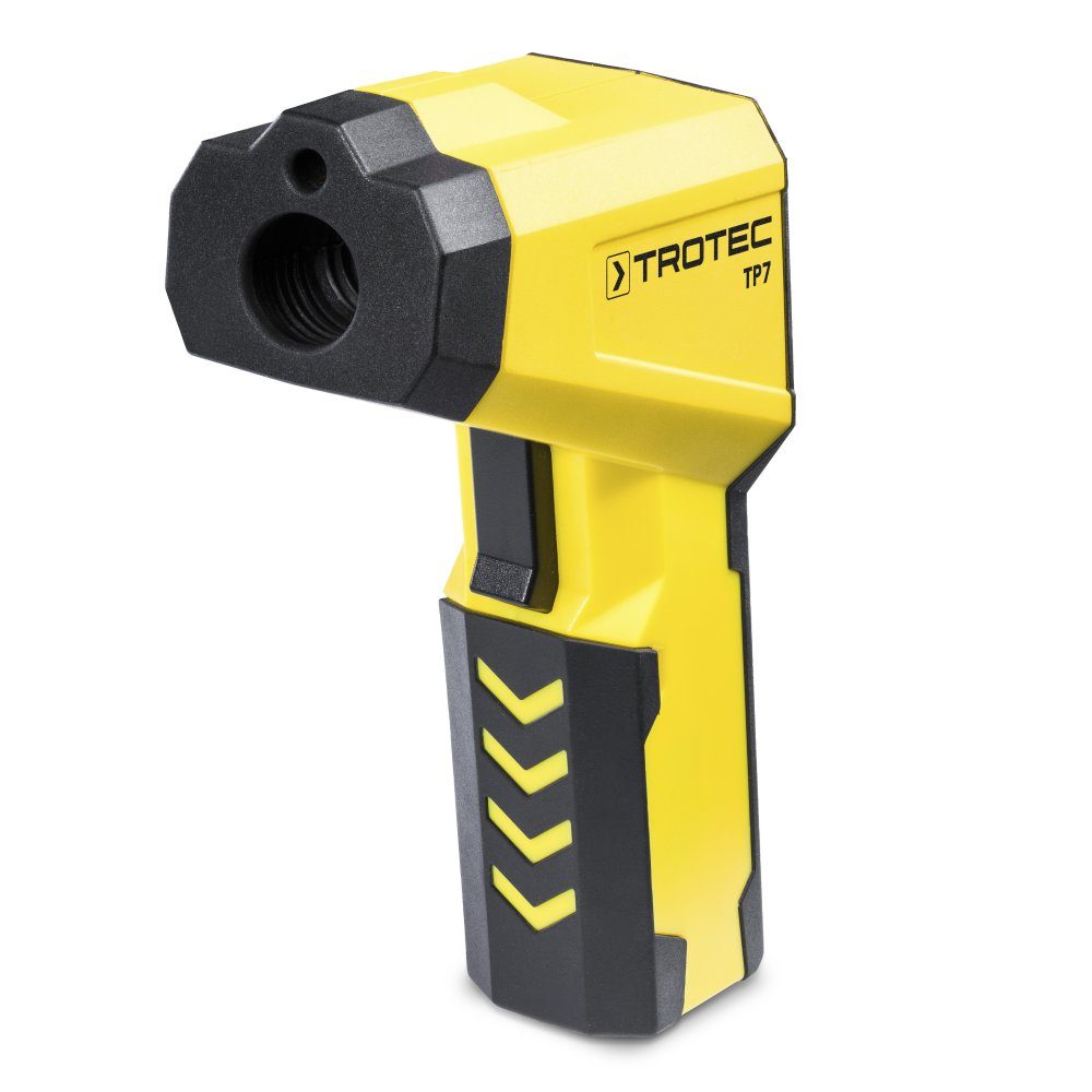 TROTEC Raumthermometer Infrarot-Thermometer / Pyrometer TP7 Multipunkt Laser, Infrarot, LCD-Display, High-Low-Alarmanzeige, Laserzielhilfe