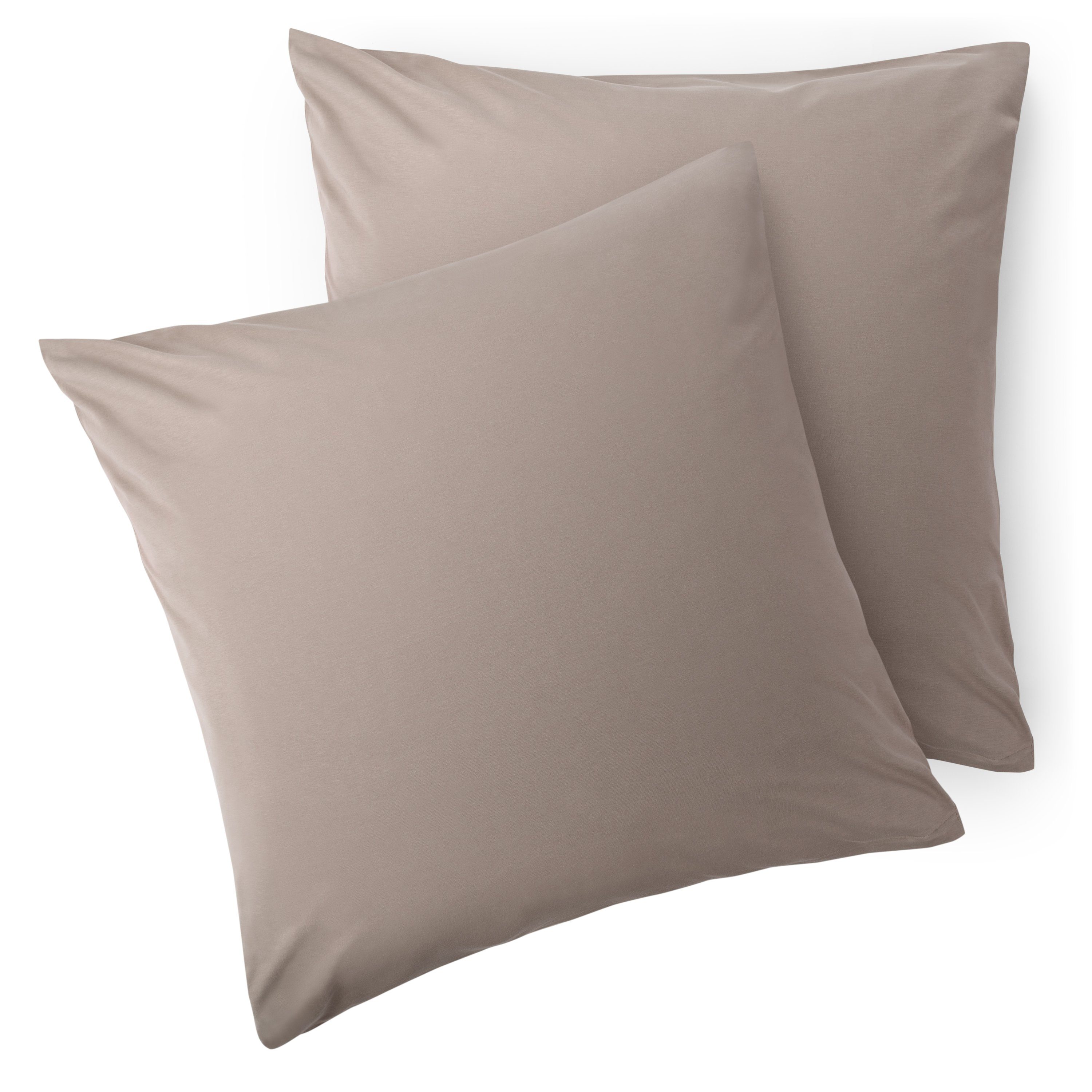 Degrees Home Kissenbezüge 2er-Set – 50x80 Cm, Mikrofaser, Beige – Weich, Waschbar & Stylisch