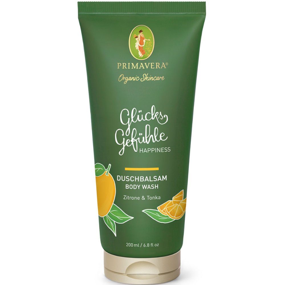 Primavera Life GmbH Duschpflege Glücksgefühle Duschbalsam, 200 ml