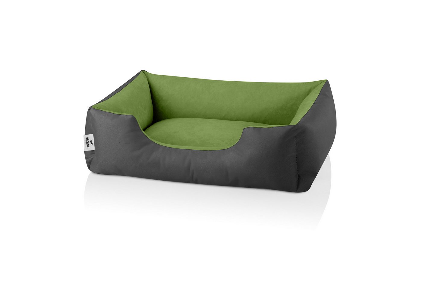 Thumbnail - BedDog Tierbett Hundebett LUPI mit Rand, Bezug abnehmbar