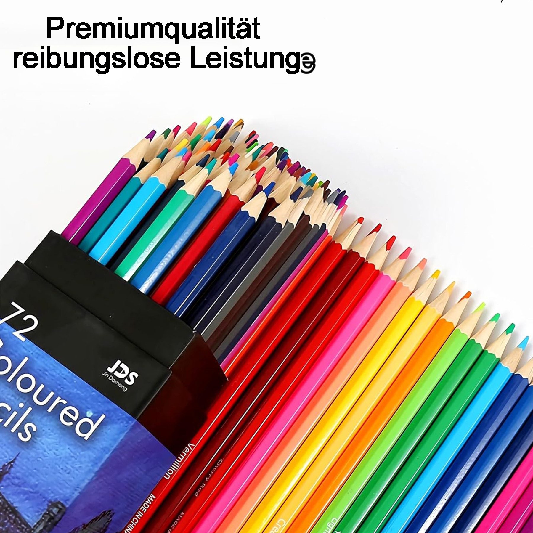 Mutig Buntstift Buntstifte Set für Kinder und Erwachsene, Bleistift 36-teilig, (36-tlg., für Erwachsene Kinder und Künstler zum Skizzieren, Schattieren)