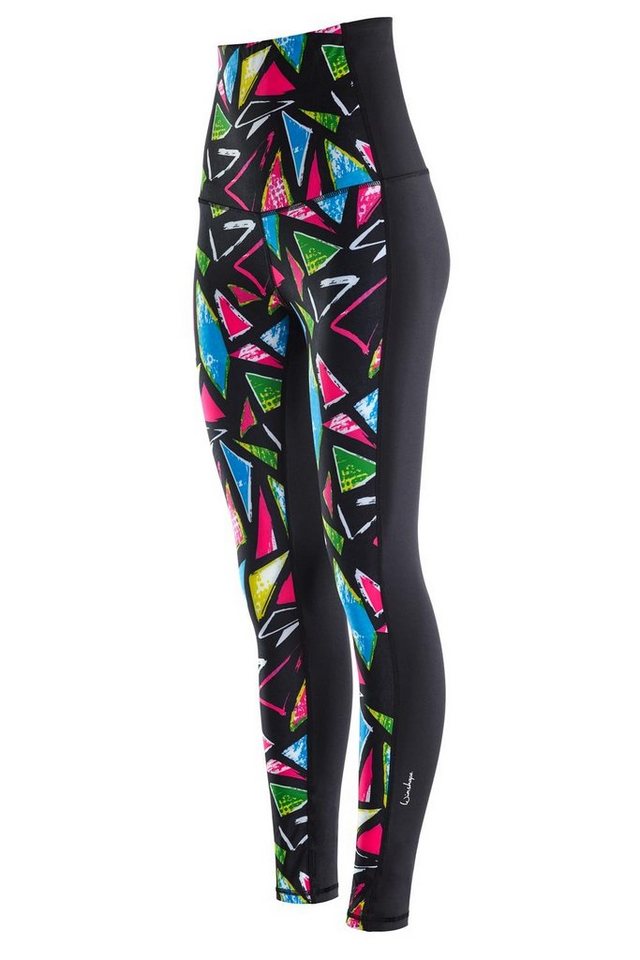 Winshape Leggings HWL110-disco Core-Stability-Bund mit Bauch-Weg-Effekt