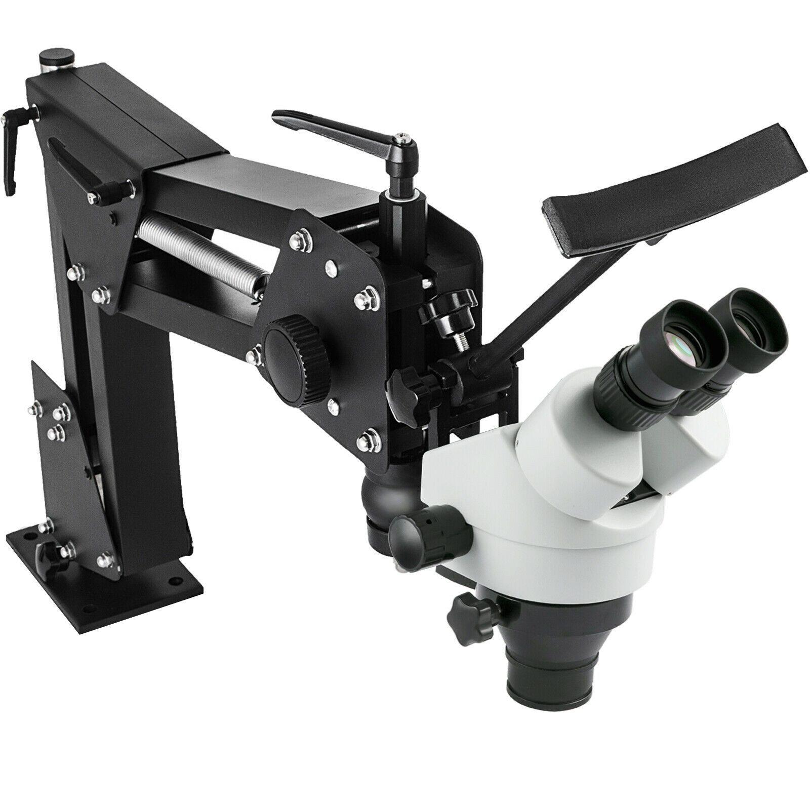 VEVOR Zoom Trinokulares Stereomikroskop WF10X 20mm Binokulares Stereomikroskop