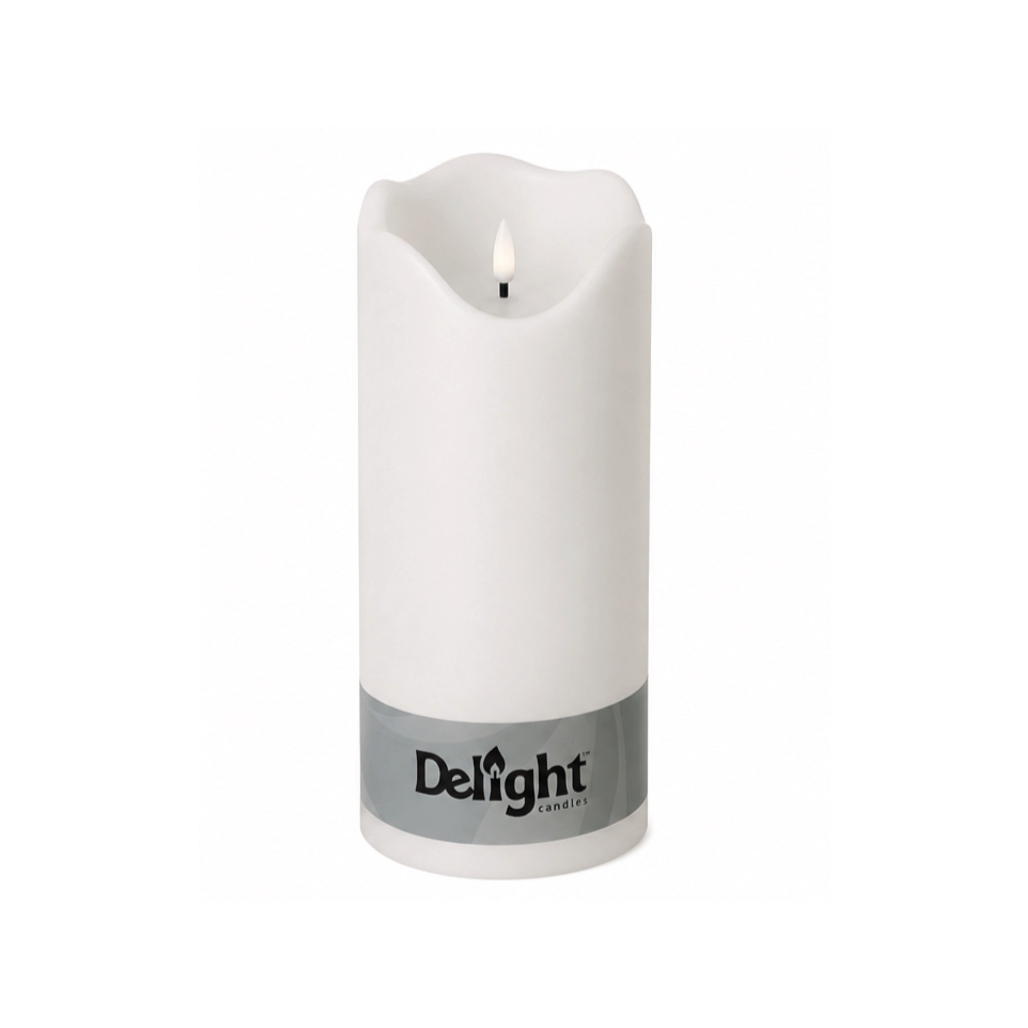 Deluxe Homeart LED-Kerze Outdoor LED Kerze 30 cm mit Timer – Delight Candles von Deluxe Homeart