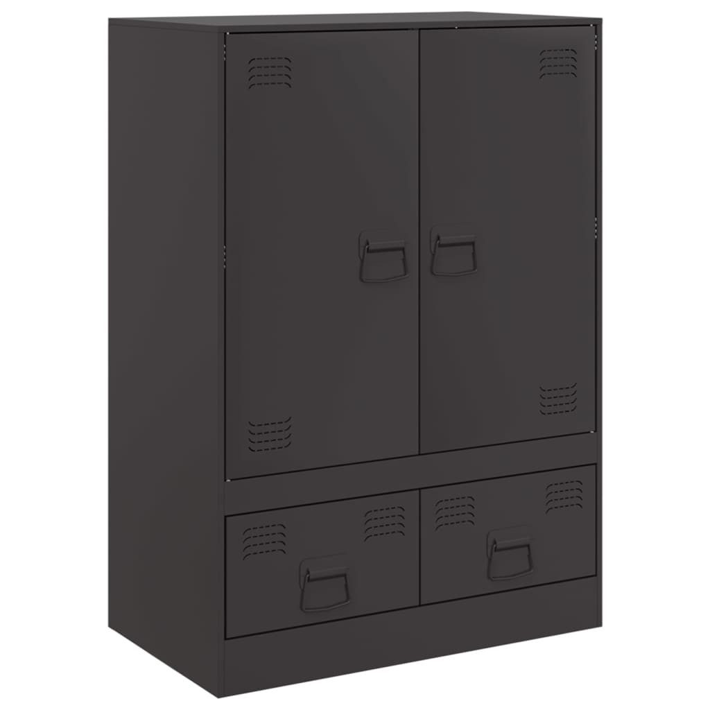 vidaXL Highboard Highboard Schwarz 67x39x95 cm günstig online kaufen