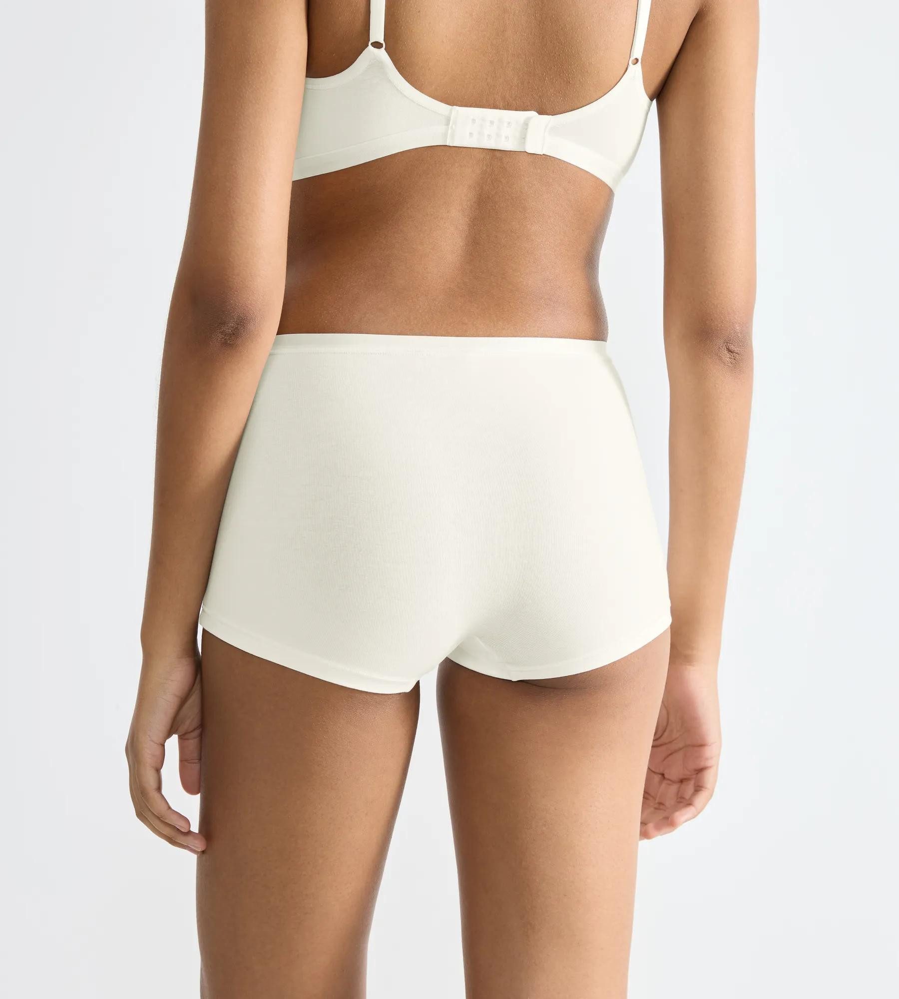 sloggi Panty GO Daily Cotton (3er Pack) Glanz-Effekt Details, elastisch, bequem, Baumwollmix