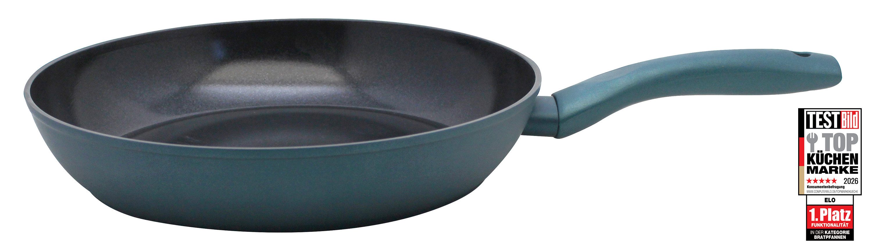 Elo Basic Colorio mit farbigem Protektor, Aluminium (1-tlg), türkis mit passendem Pfannenschoner