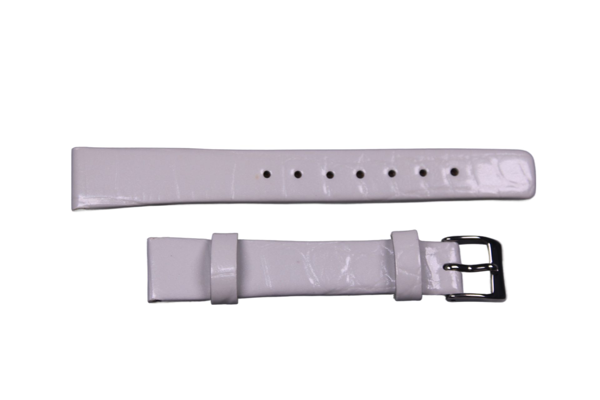 Eichmüller Часыring Часыband Weiß 14 mm, (2-tlg), Echt Leder