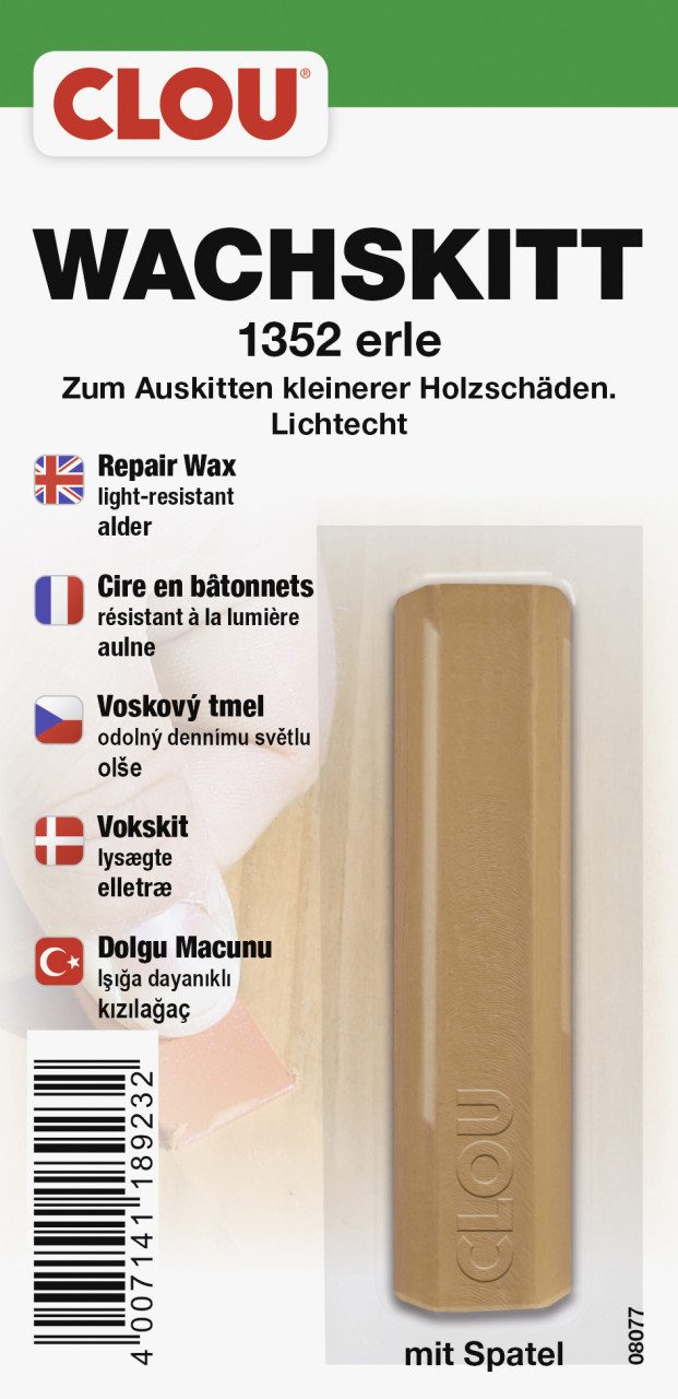 CLOU Holzlack Clou Wachskitt erle