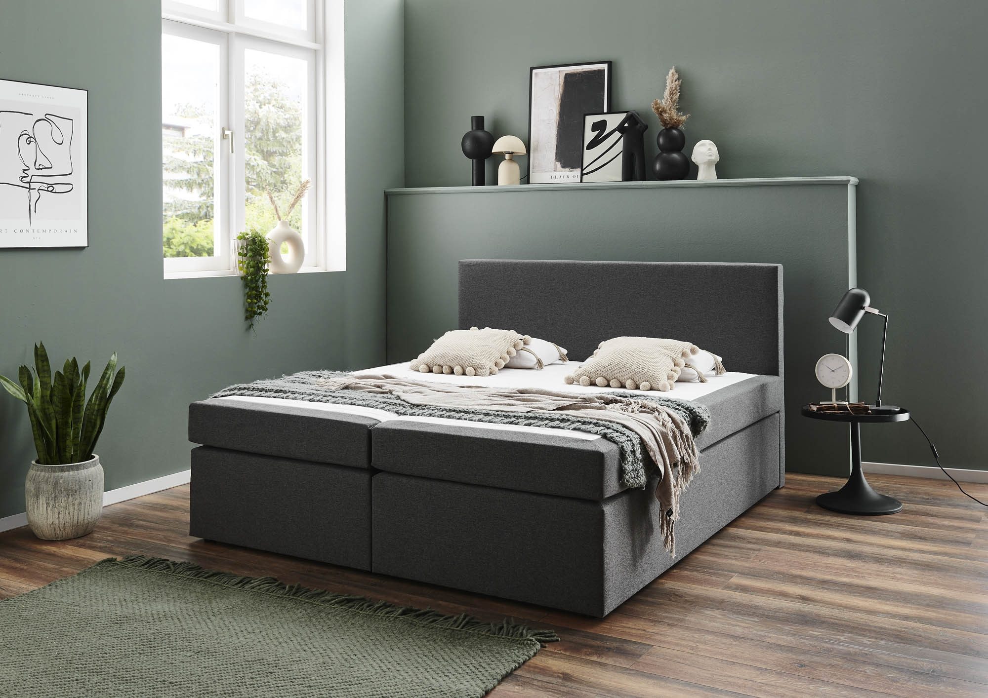 Sun Garden Boxspringbett Boxspringbett BX890 ASPEN