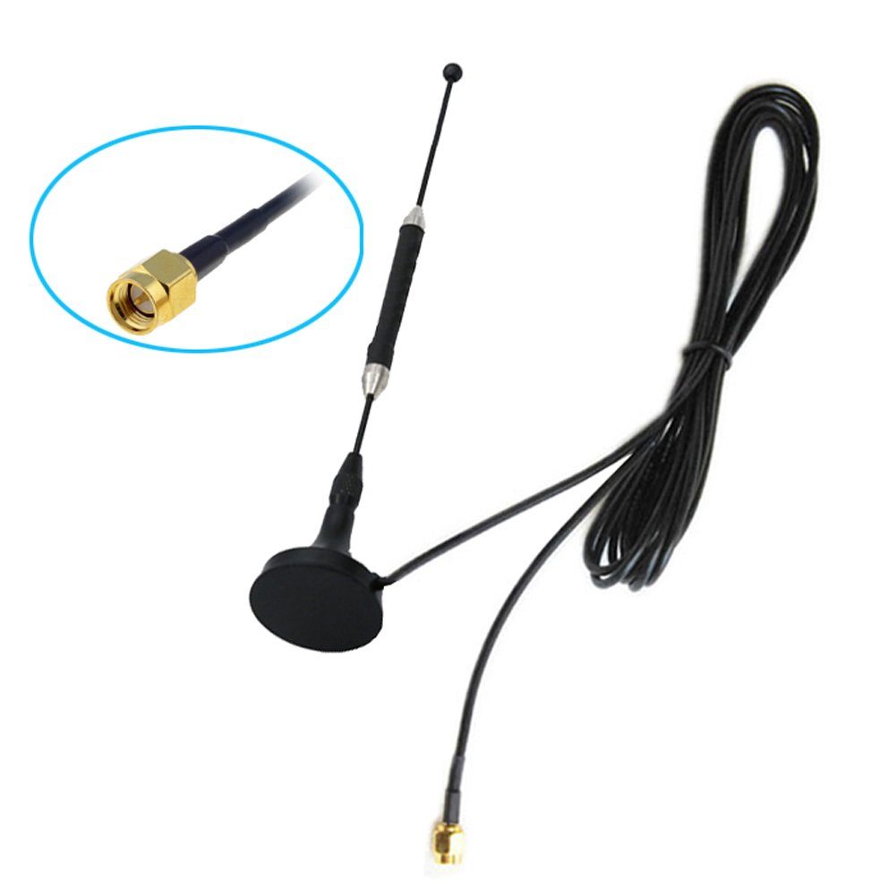 Bolwins G55C 12dbi SMA LTE 4G Antenne Antennenkabel Signalverstärker Standfuss WLAN-Antenne