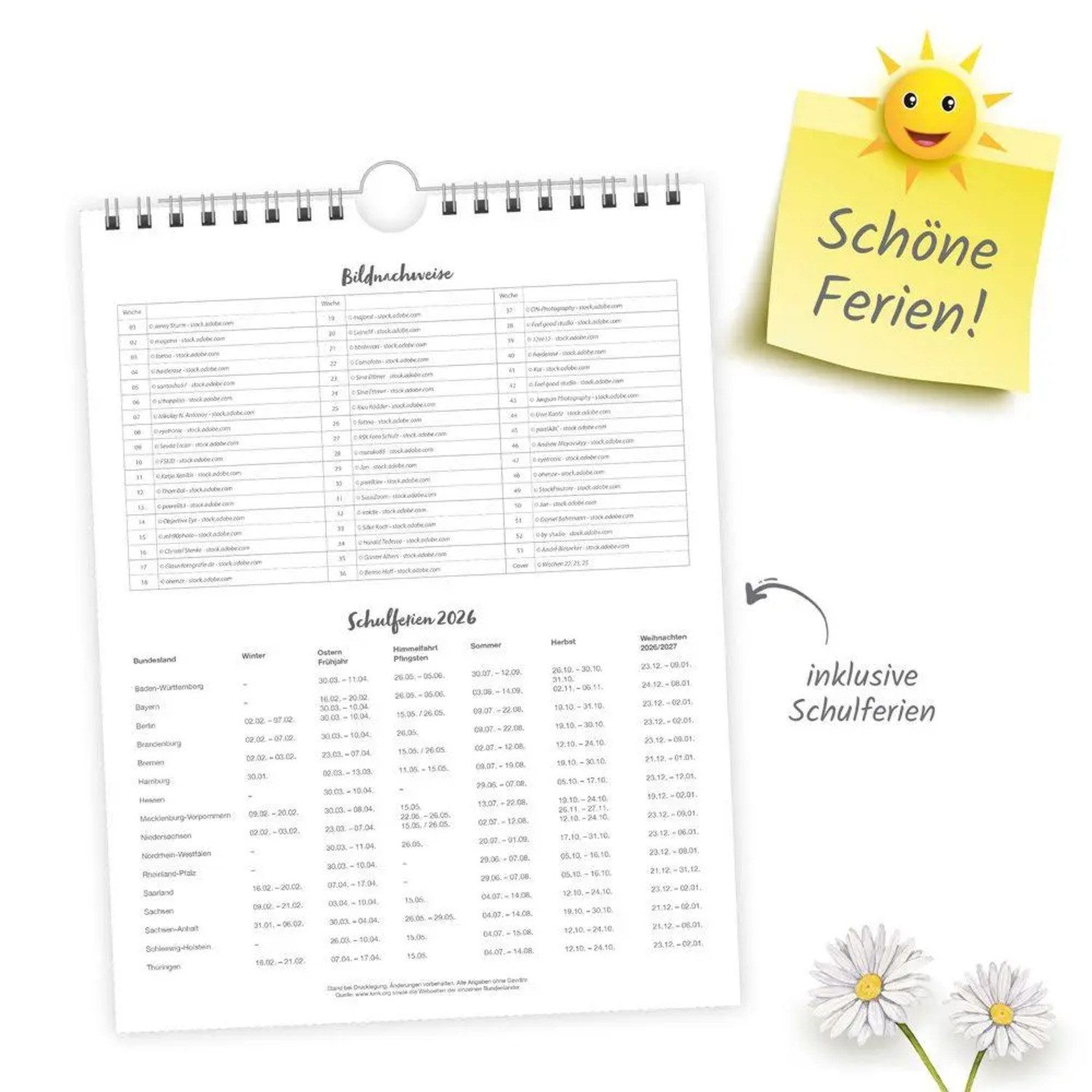 Trötsch Verlag Wandkalender Trötsch Wochenkalender zum Hängen Landliebe 2026