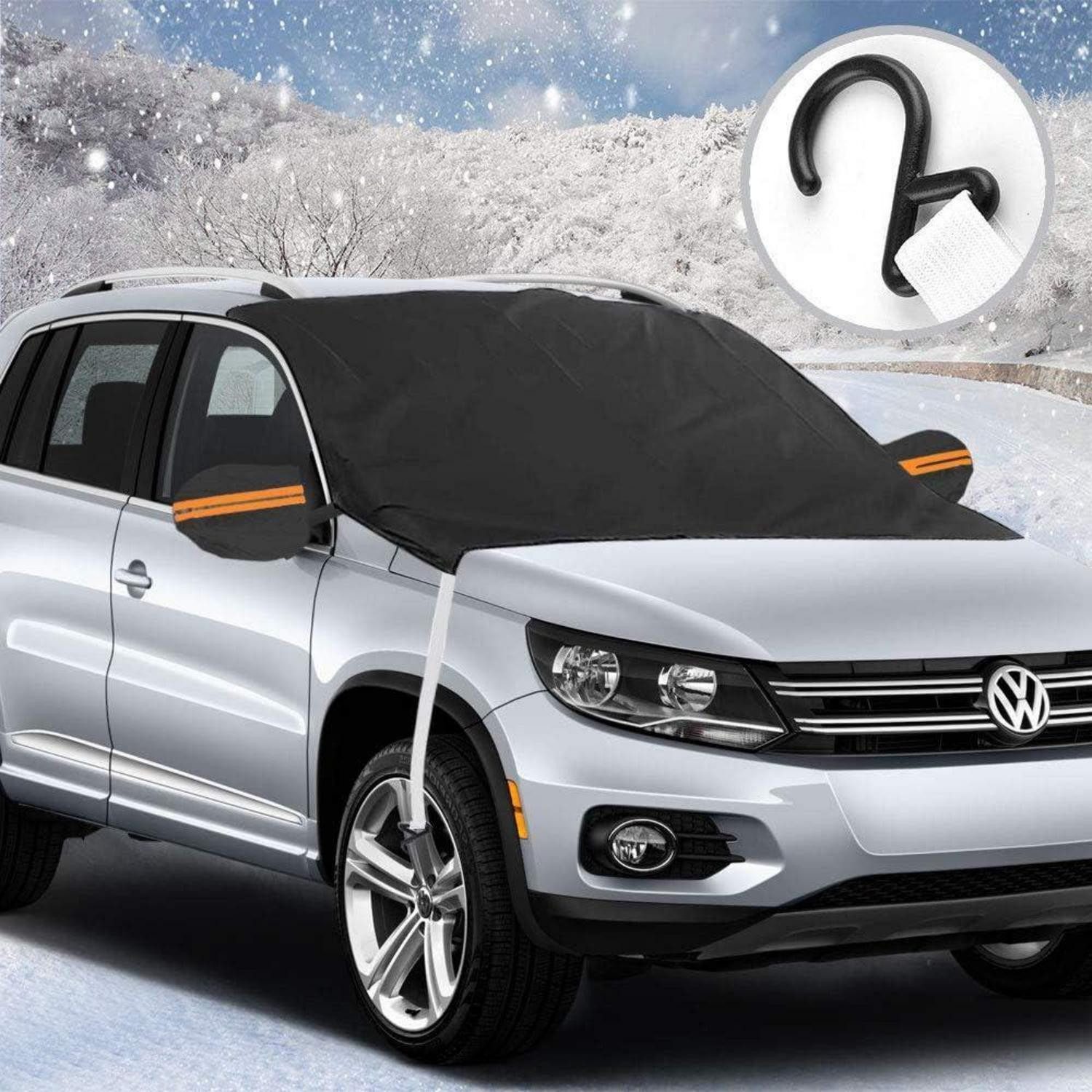 LuxusKollektion Autoplane Frontscheibenabdeckung Windschutzscheibe Auto Abdeckung Winter (1-St)