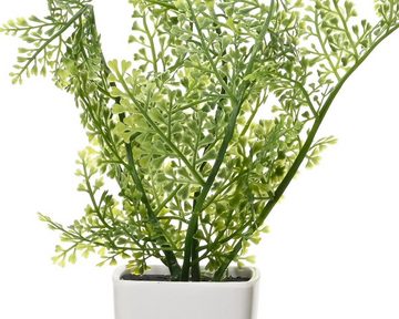 Künstliche Zimmerpflanze, Decoris season decorations, Kunstpflanzen im Topf 20cm 1 Stück sortiert