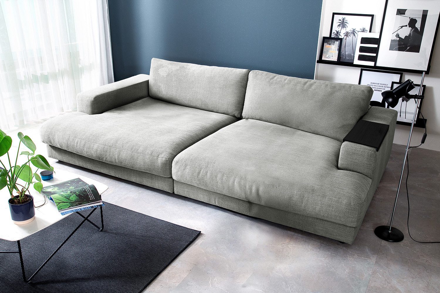 KAWOLA Big-Sofa MADELINE Riesen Stoffsofa - günstig online kaufen