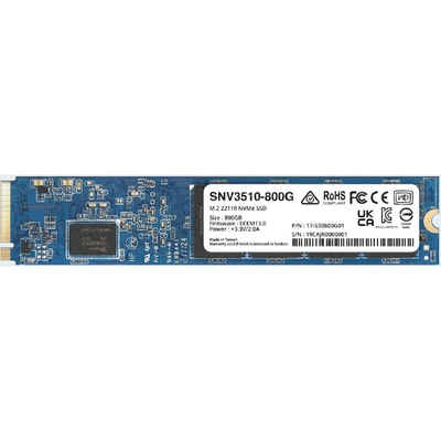 Synology SNV3510-800G 800 GB SSD - Interne Festplatte - blau interne SSD M.2 22110"