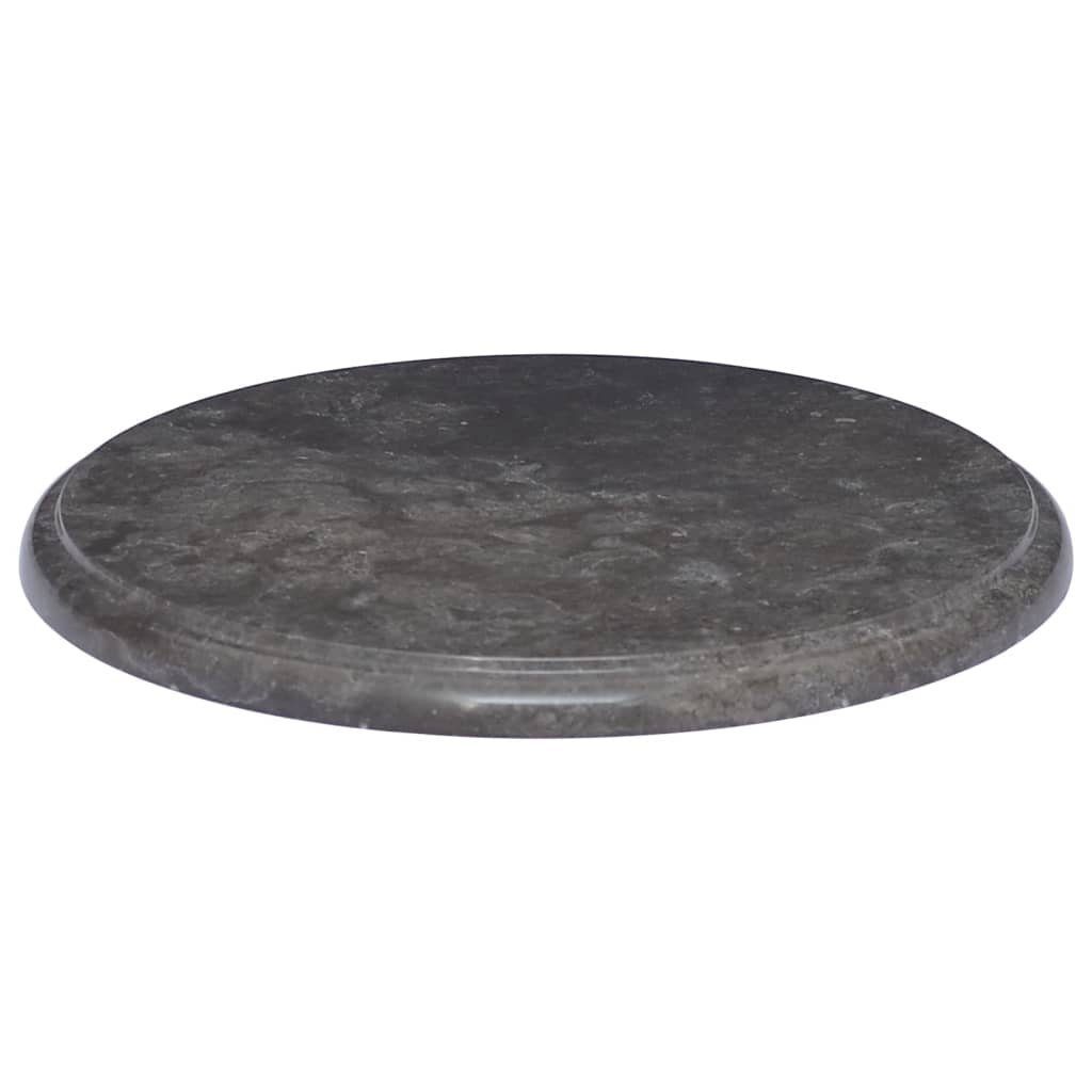 cm furnicato (1 Tischplatte St) Ø40x2,5 Marmor Schwarz