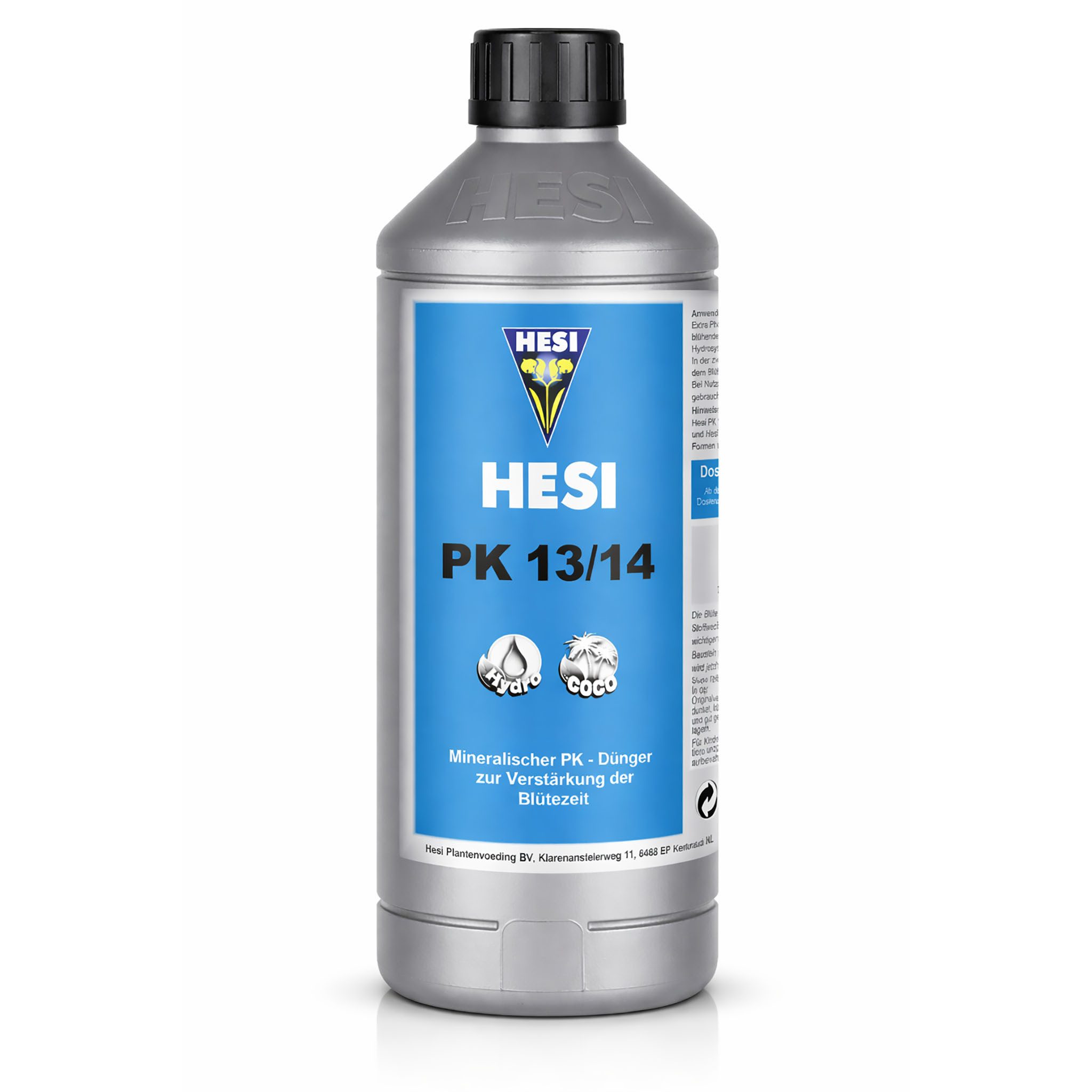 HESI Spezialdünger PK 13/ 14 Phosphor Kalium Dünger Blüten Grow Booster, Für blühende Pflanzen auf Kokossubstrat und in Hydrosystemen, Unterstützung von Pflanzen in der Blütephase