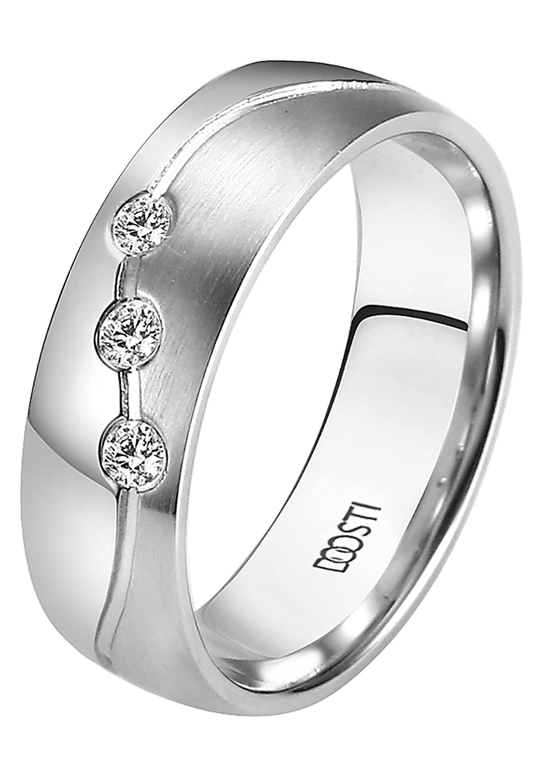 DOOSTI Trauring Schmuck Geschenk Edelstahl Trauring Ehering Partnerring LIE günstig online kaufen