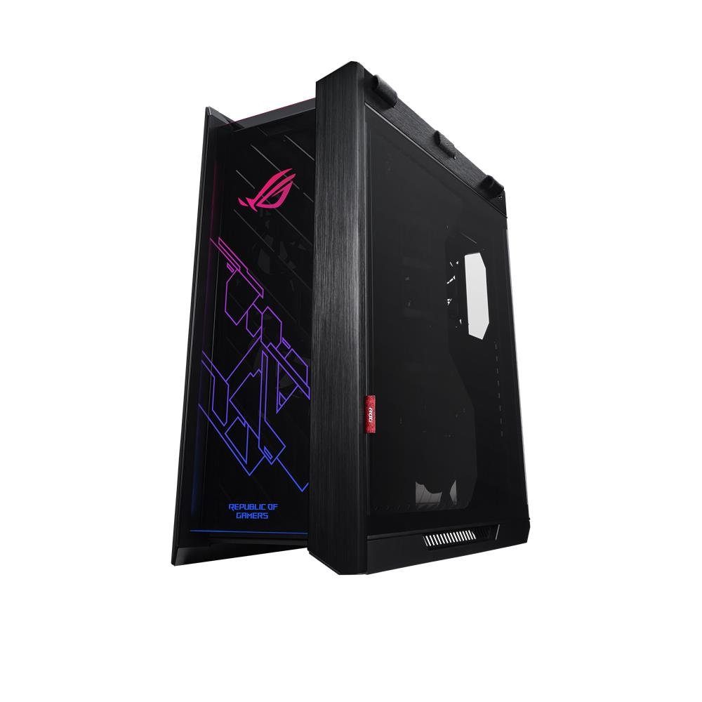 Asus Gaming-Gehäuse ROG Strix Helios, (ATX/EATX Mid-Tower, 1 St., mit gehärtetem Glas), RGB Beleuchtung, GPU-Halterung, Aura Sync, 420mm Radiator, schwarz