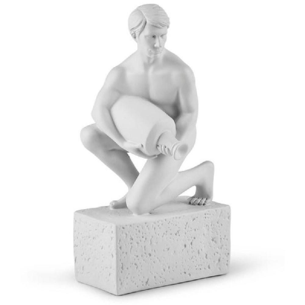 Spring Copenhagen Skulptur Porzellanfigur Sternzeichen Wassermann Porzellan Männlich