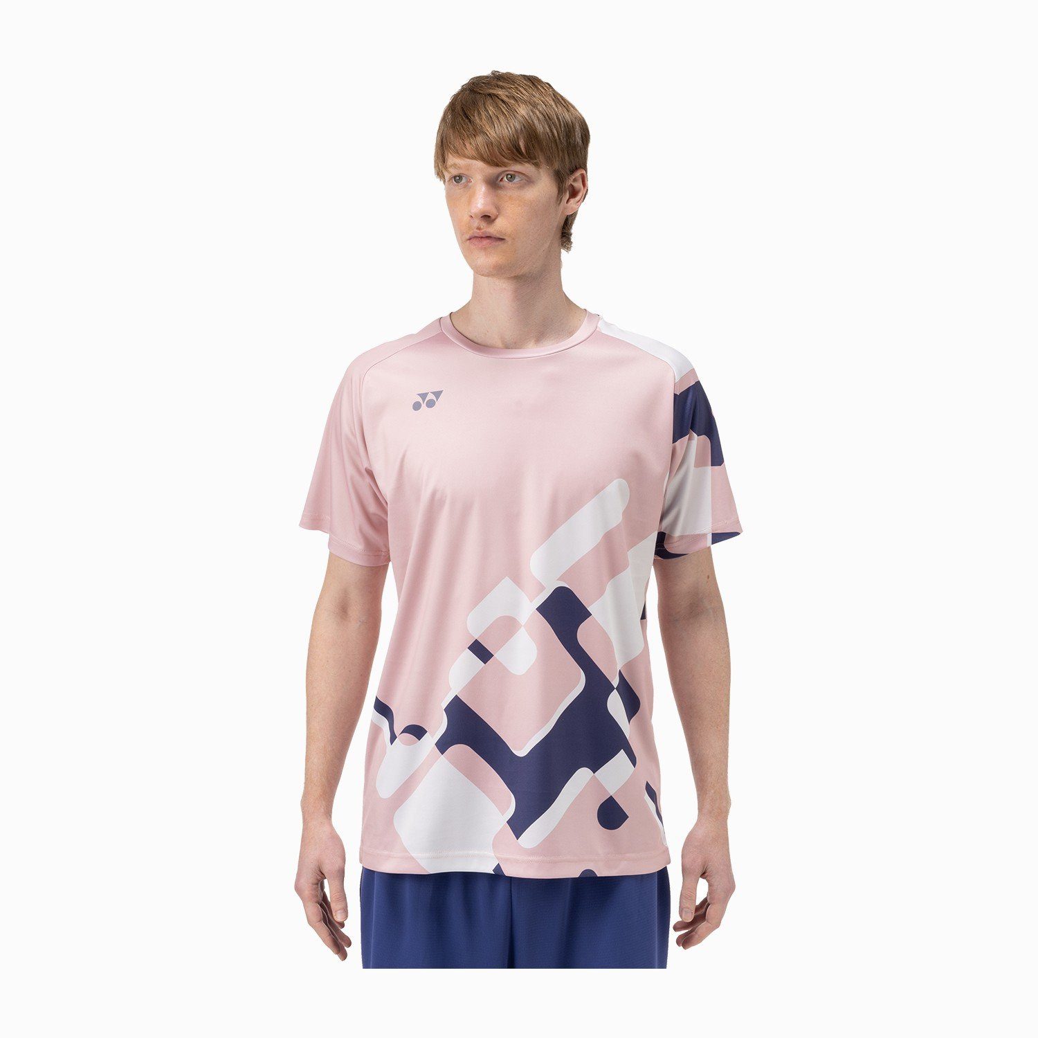 T-Shirt Practice Graphic Print 16748 (100% Polyester) 2025 pink Herren