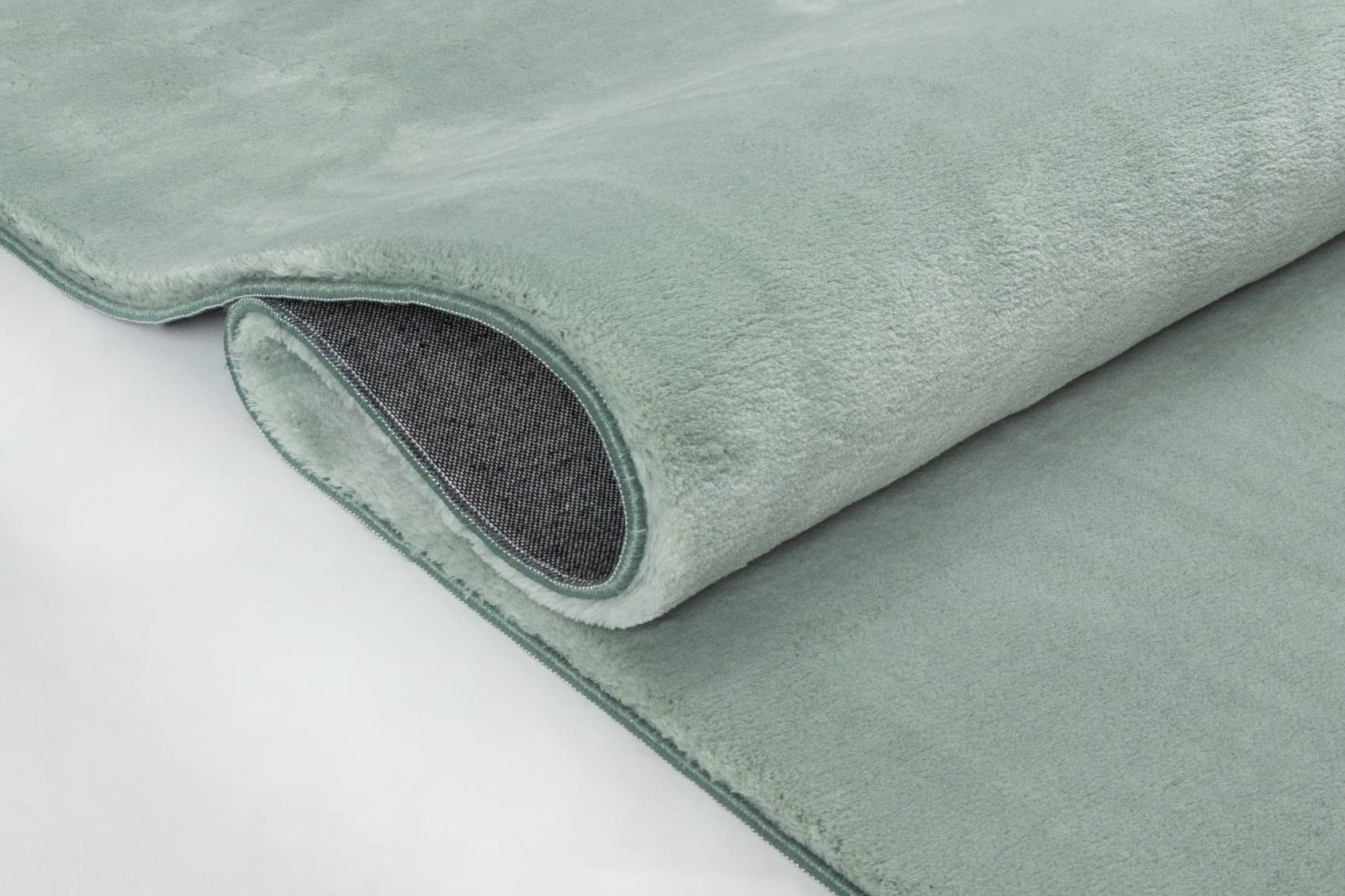 Floornovo Teppich Indoor Teppich Grün versch. Größen - rechteckig für alle Innenräume -, rechteckig, Trocken- und Feuchträume