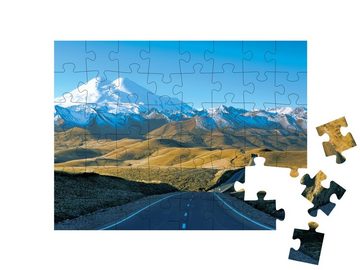 puzzleYOU Puzzle Elbrus-Gipfel in Russland, 48 Puzzleteile, puzzleYOU-Kollektionen Russland, Seven Summits