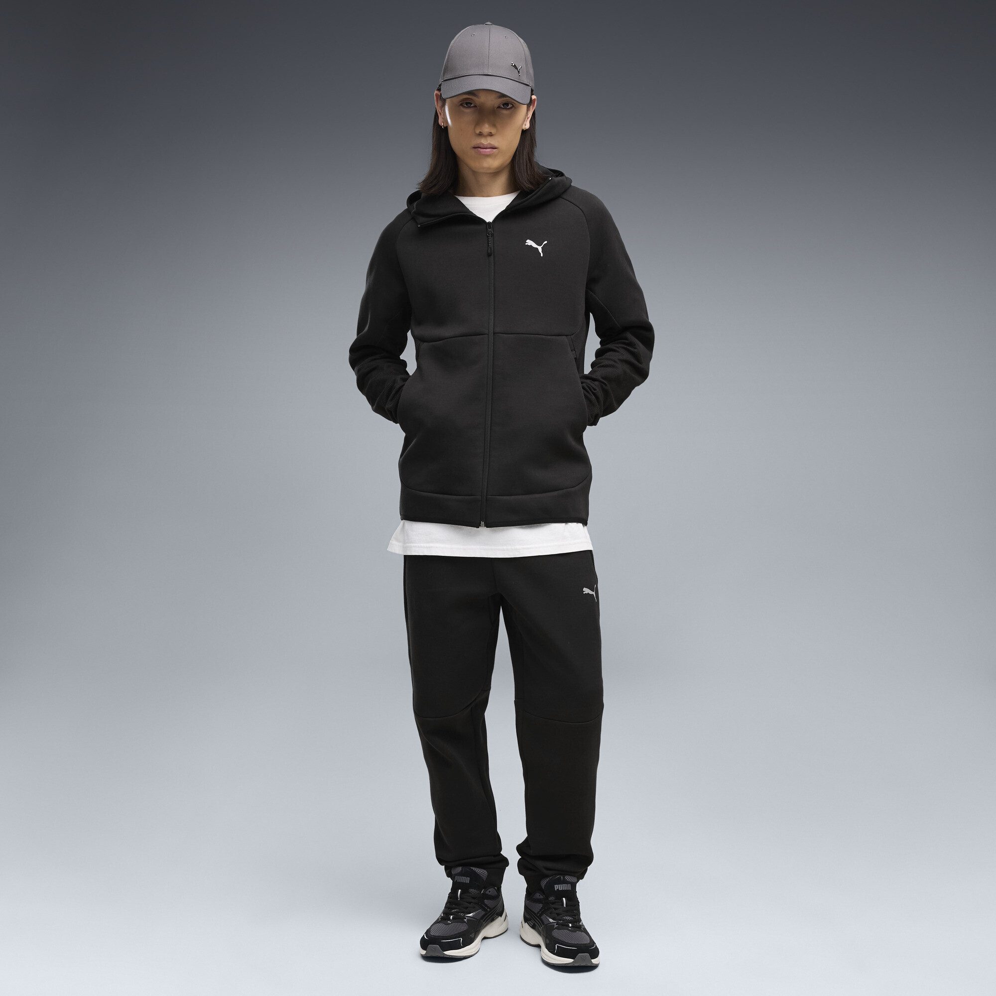 PUMA Sweatjacke PUMATECH Elevated Slim Kapuzenjacke Herren – Bild 4 von 5