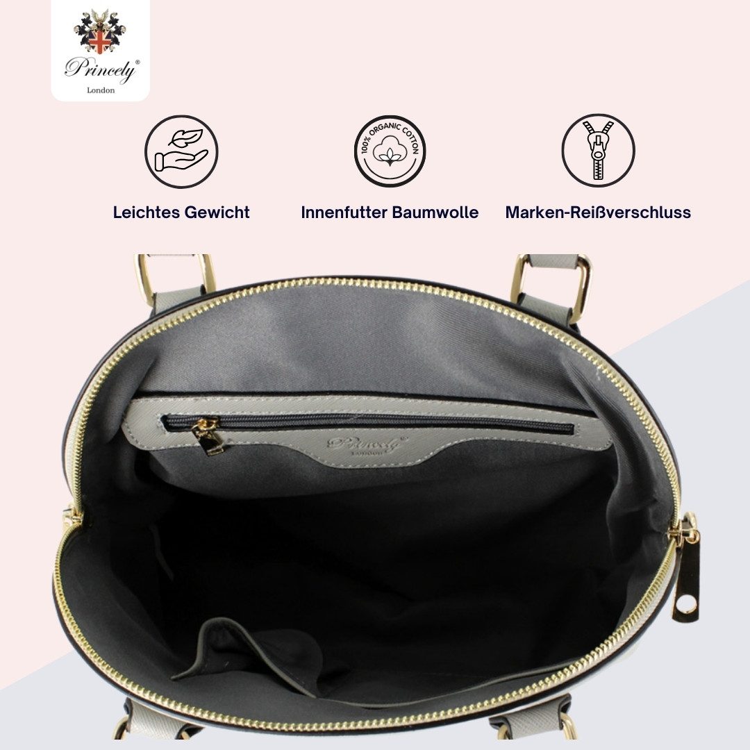 Princely London Schultertasche Roxy – Moderne Schultertasche aus Hochwertigem Kunstleder