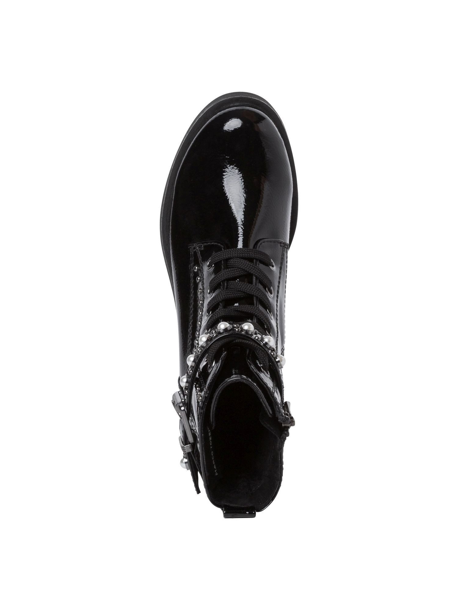 MARCO TOZZI FEEL mit Blockabsatz Blockabsatz 2-25129-41 Schnürstiefelette FEEL