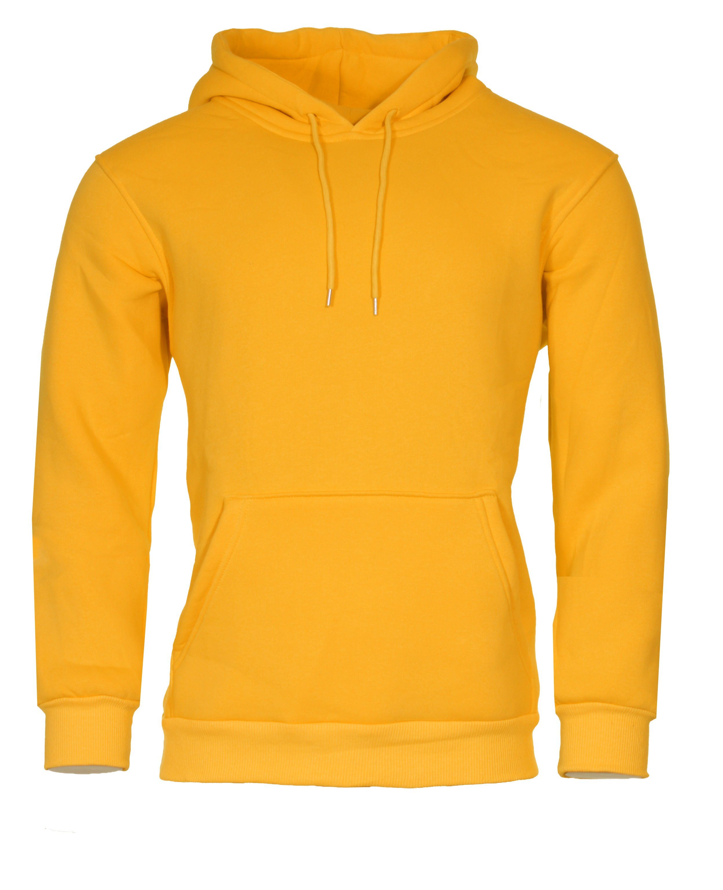 Banco Kapuzenpullover Banco Blanko Pullover Kapuzenpullover Hoodie Mustard