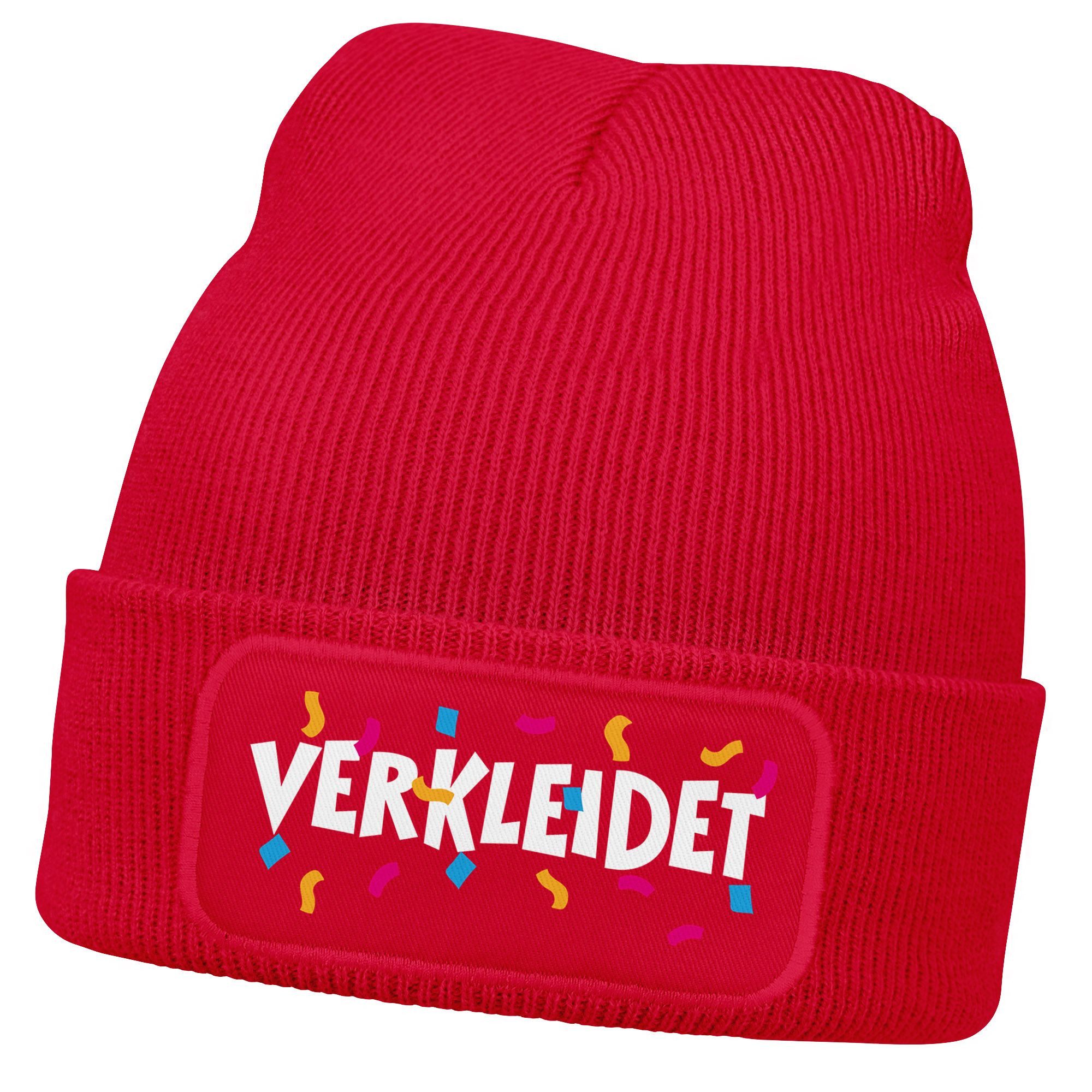 Verkleidet rot