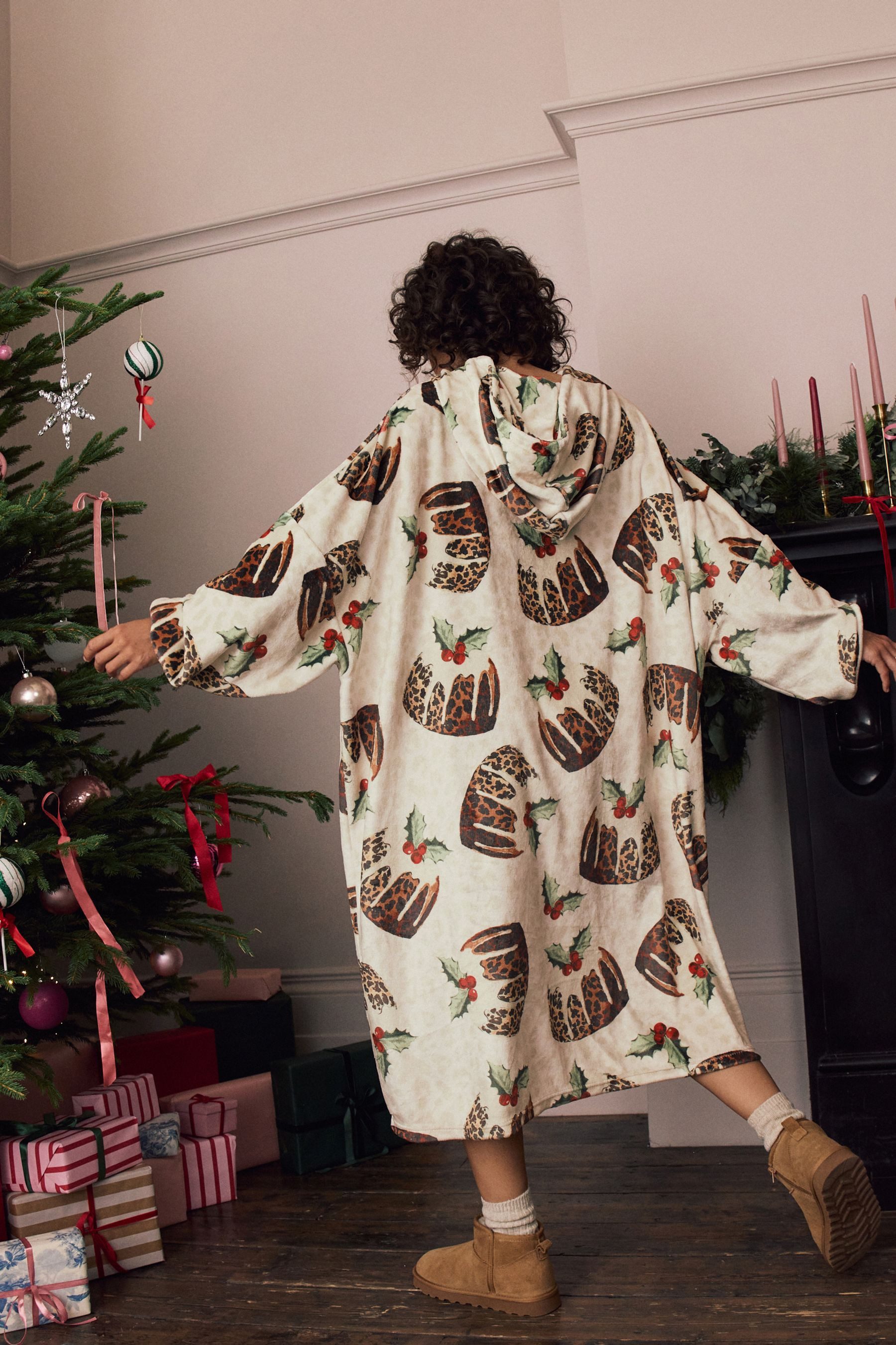 Wohndecke Oversized Fit Kapuzendecke, Next günstig online kaufen