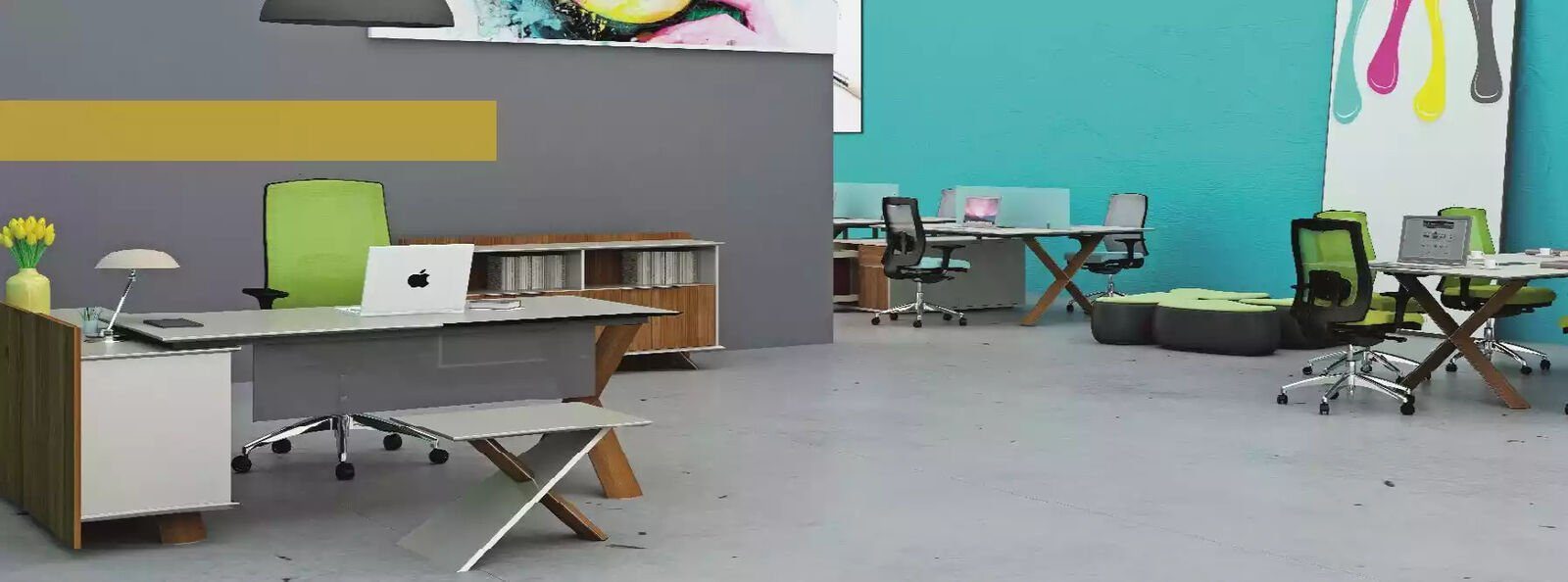 Made Designer Büromöbel Schreibarbeitsplatz (1-St., Eckschreibtisch nur 1x JVmoebel Schreibtisch Europa Schreibtisch), in Cheftisch