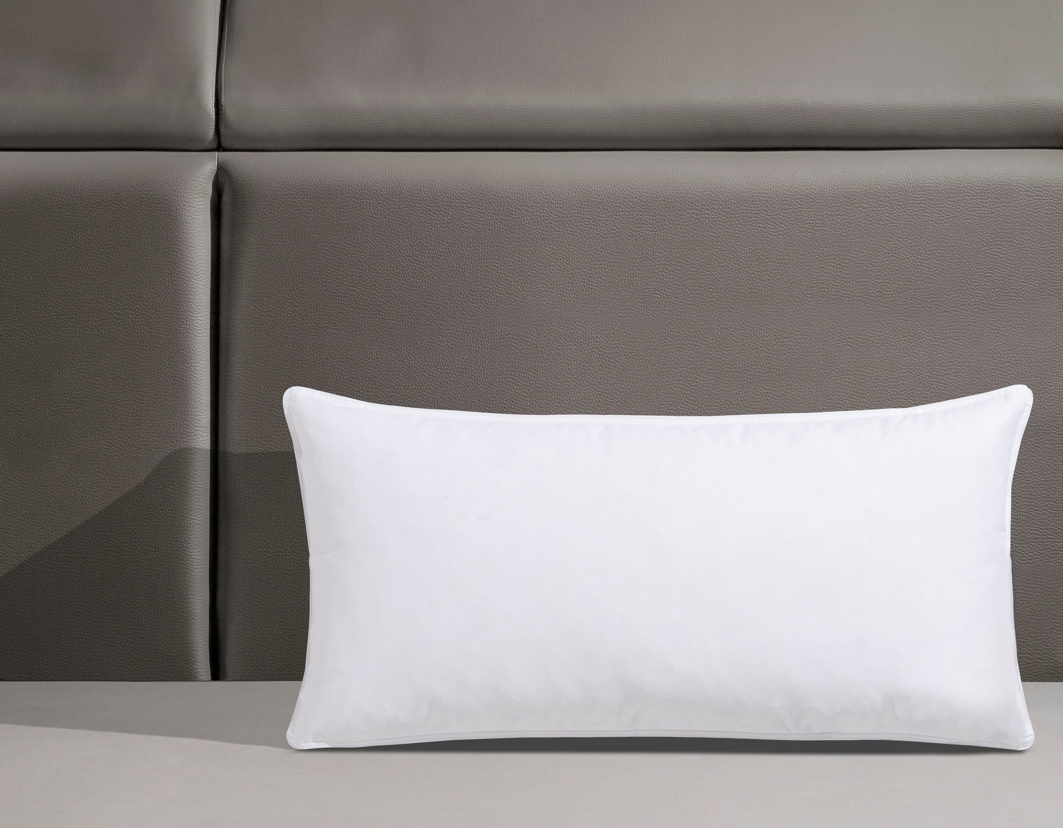 Älgdröm Federkopfkissen Loftet, Kopfkissen 40x80 cm, 80x80 cm, Füllung: 85% günstig online kaufen