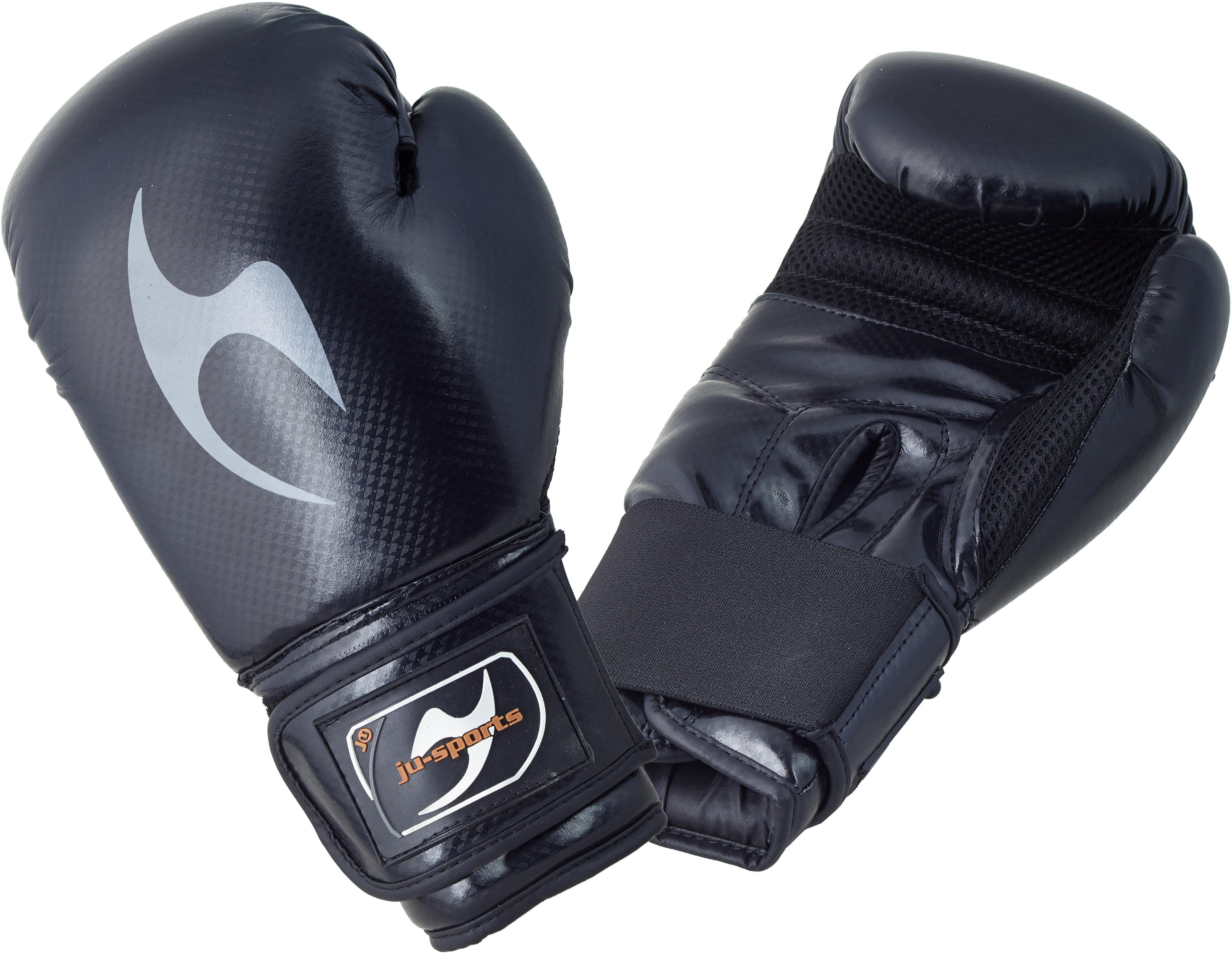 schwarz aircomfort Boxhandschuhe Allround quick Ju-Sports