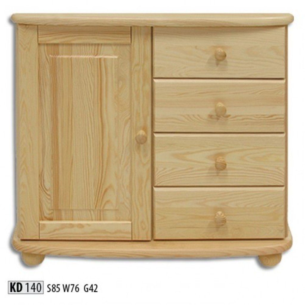 Möbel Holz Neu Sideboard Handarbeit Neu Kommode, Kommode Design Vollholz JVmoebel