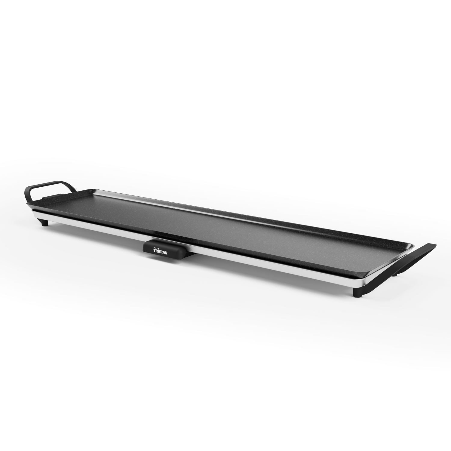 Tristar Tischgrill Tristar BP-2669 Tischgrill Slim XXL - Große Grillfläche, 1800 W, 90 x 23 cm – Abnehmbare Griffe