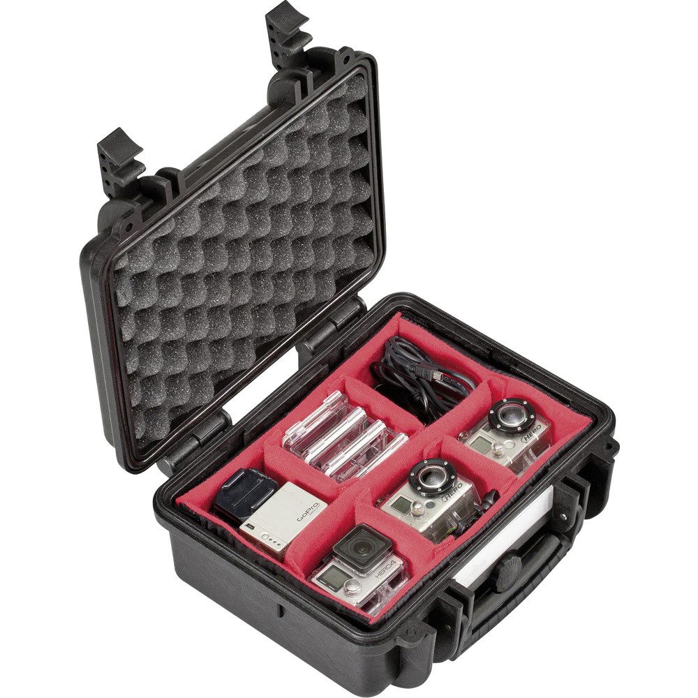 Reiserucksack Explorer Cases Outdoor Koffer 2712HL.BPH Black (B x H x T) 28 x 20 x