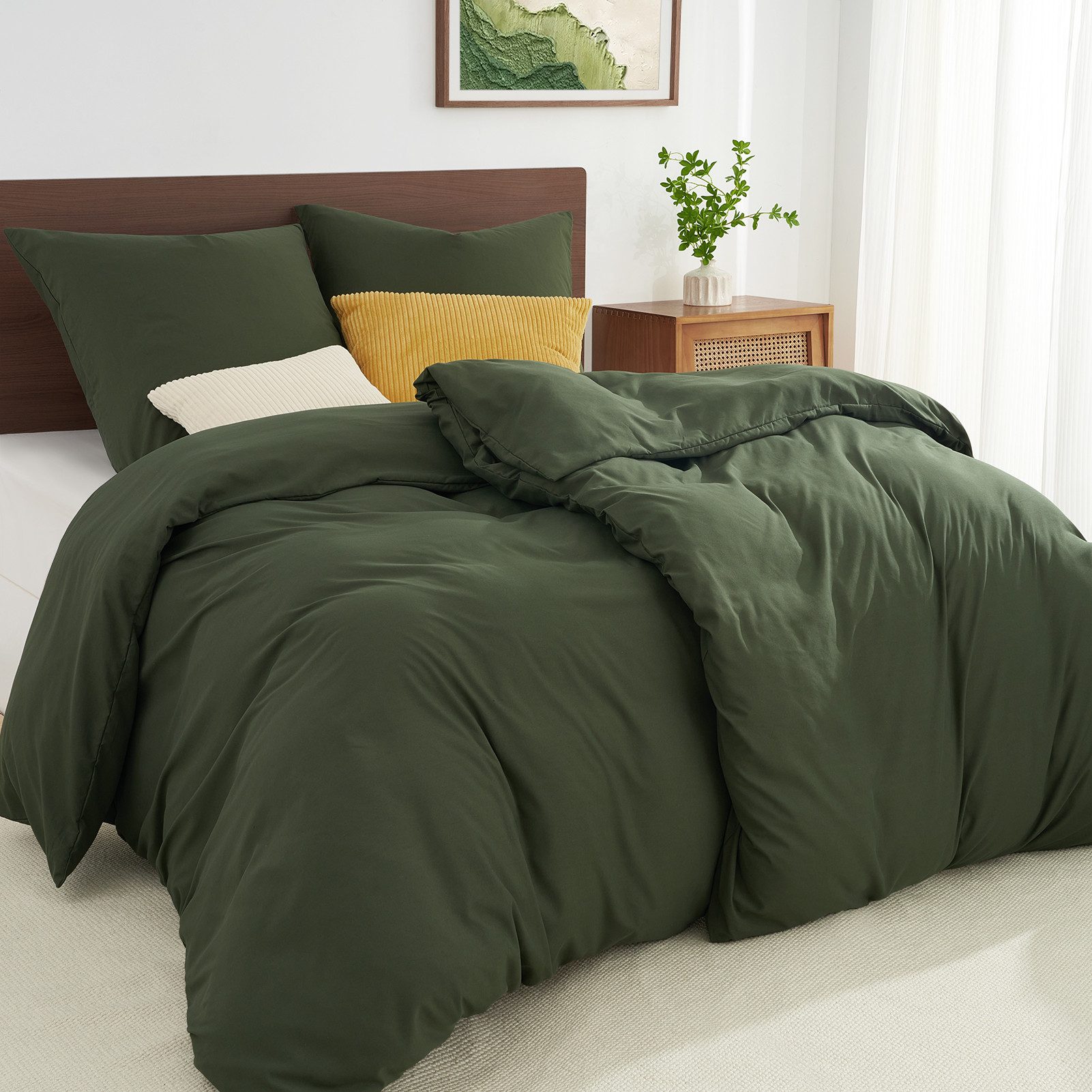 Topfinel Bettwäsche 135x200cm, Seersucker Bettwäsche-Sets, bügelfrei, günstig online kaufen