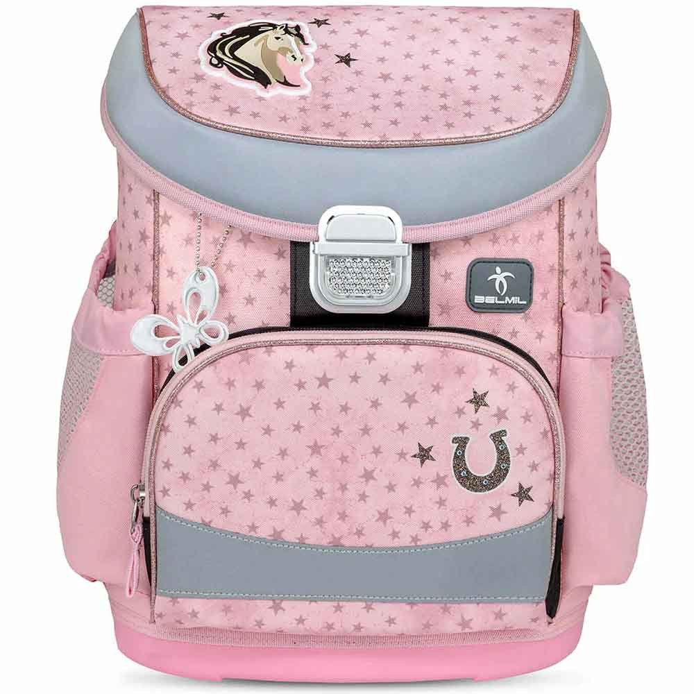 Belmil Schulranzen Set Mini Fit 10-teilig 2025 Mädchen Star Horses