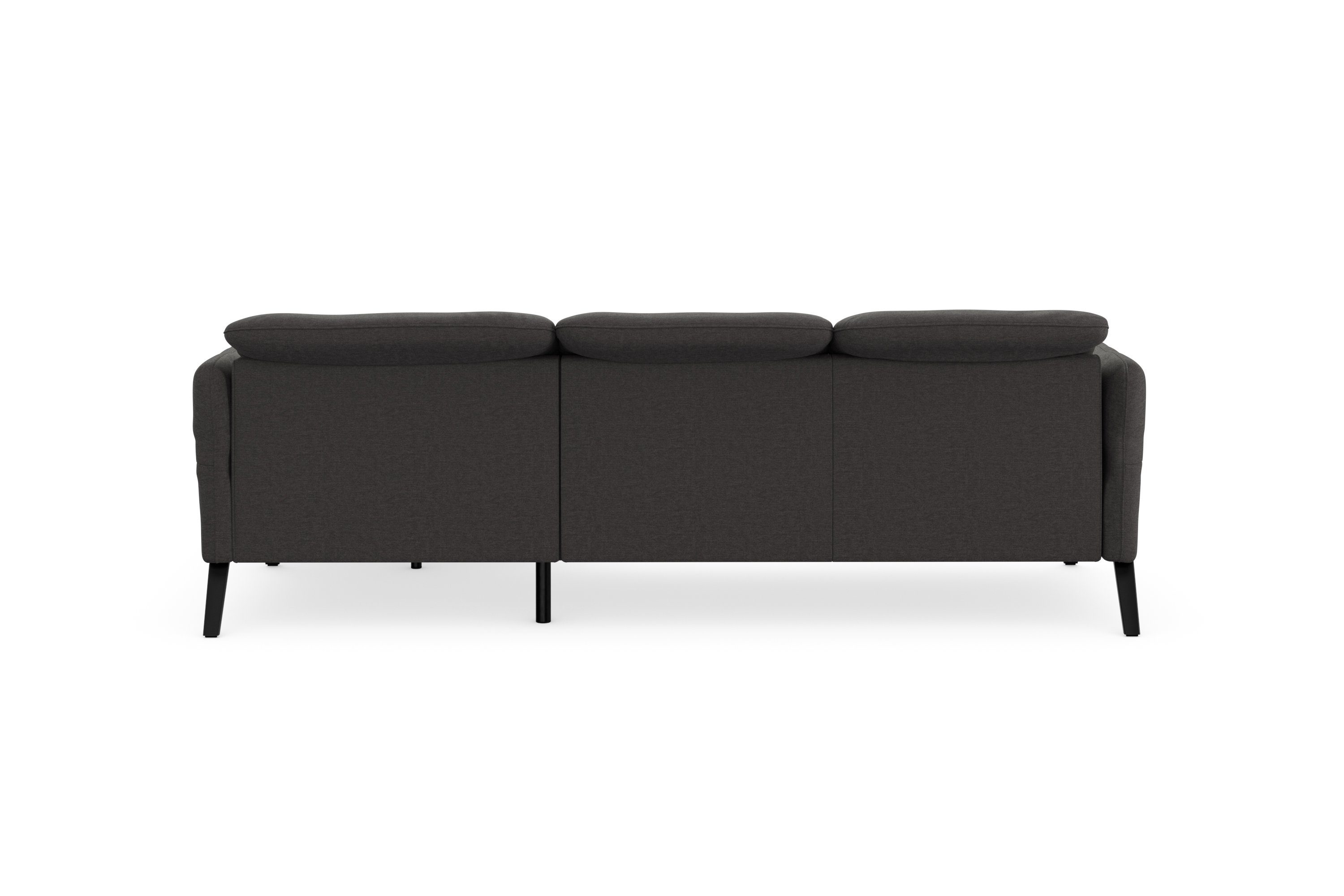 sit&more Ecksofa mit und Wahlweise Kopfteilverstellung Scandia, Armteilfunktion